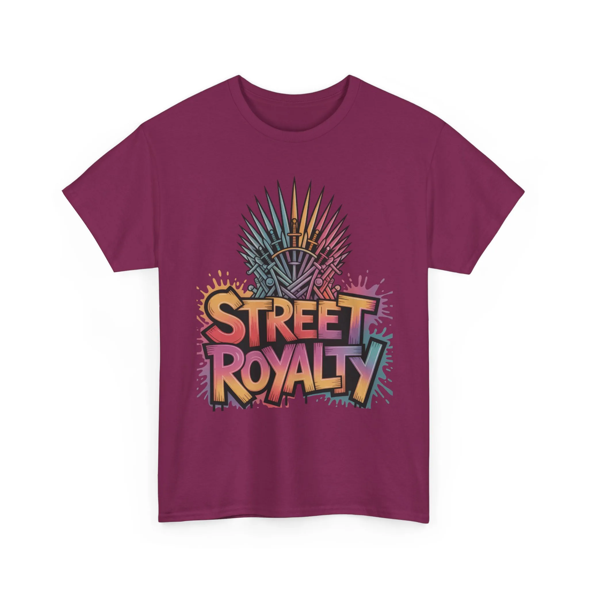 Street Royalty Women's T-Shirt, Graffiti Crown Graphic Tee, Urban Streetwear Top for Trendy Skater Girls - Image 27
