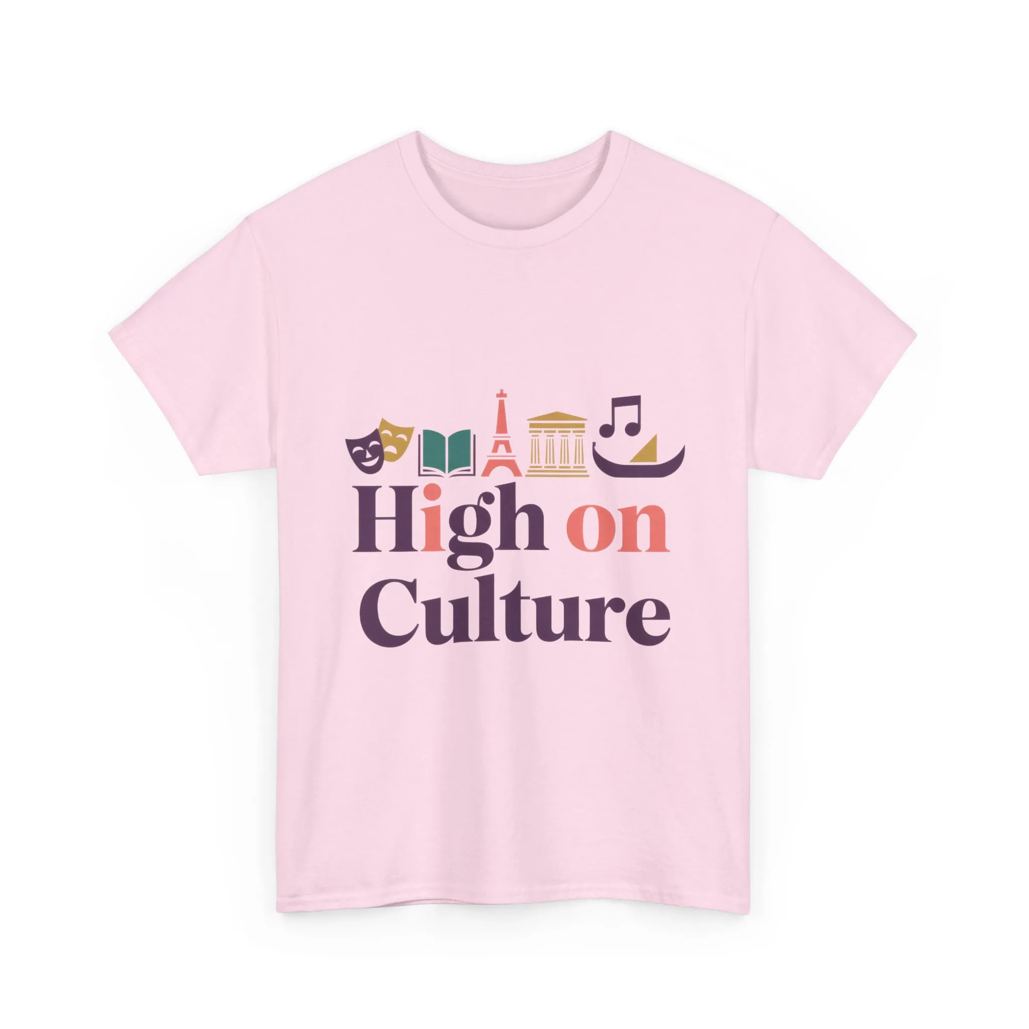 High on Culture Womens T-Shirt, Feminine Artistic Graphic Tee, Art Fashion - Image 25