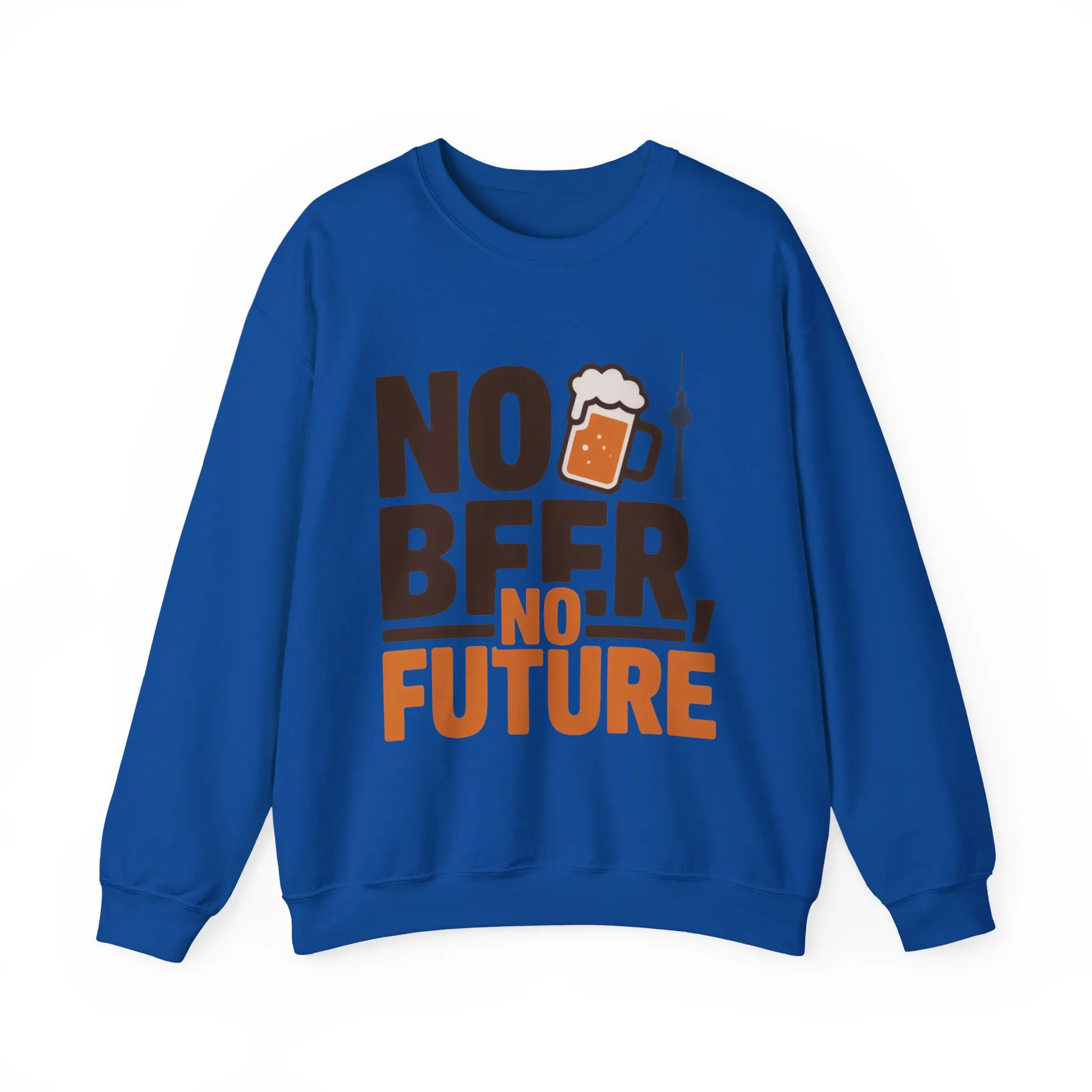 Mens Heavy Blend™ Crewneck Sweatshirt, No Beer No Future Funny Beer Mens Sweatshirt - Image 25