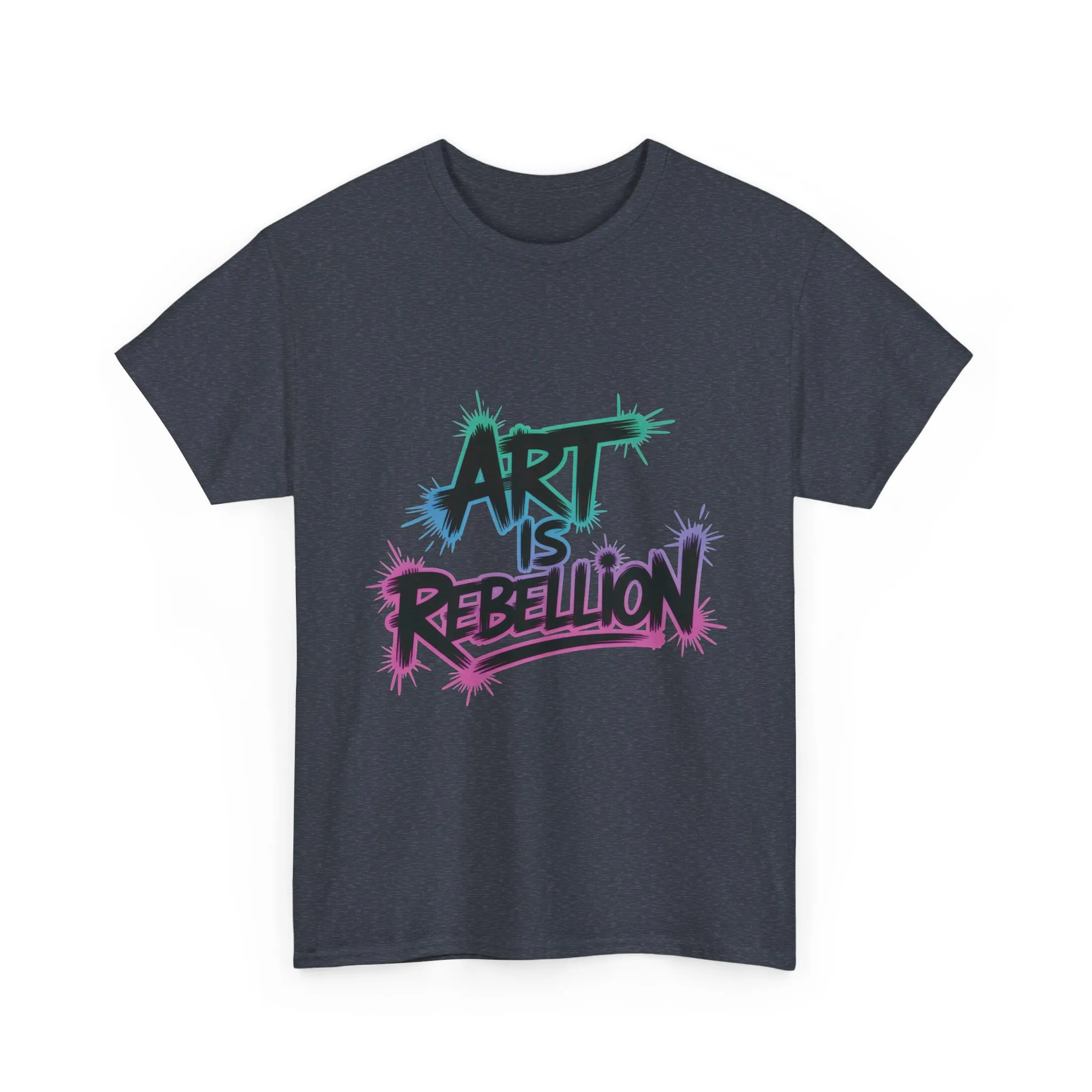 Art Is Rebellion Women's Graphic T-Shirt, Graffiti Street Art Tee, Bold Rebel Statement Top - Image 19