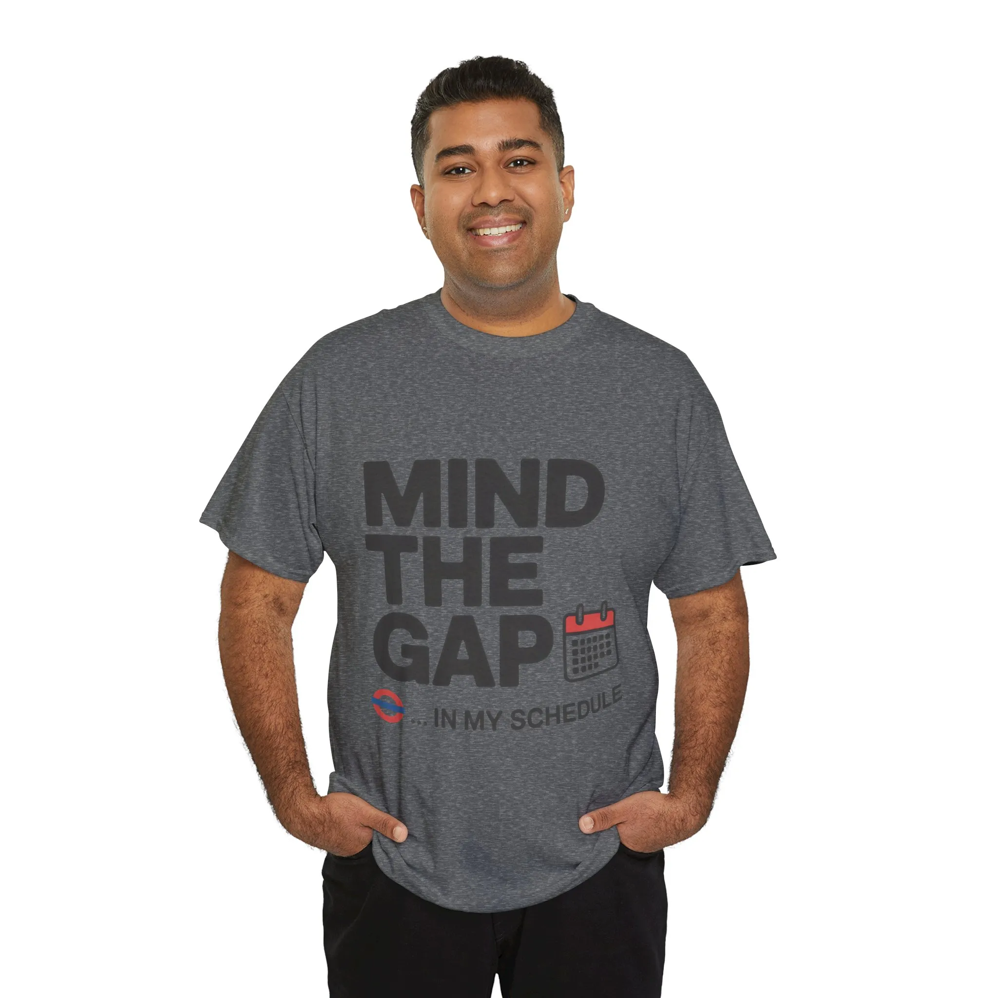 Funny Mind The Gap T-Shirt for Men, Office Humor Shirt - Image 18