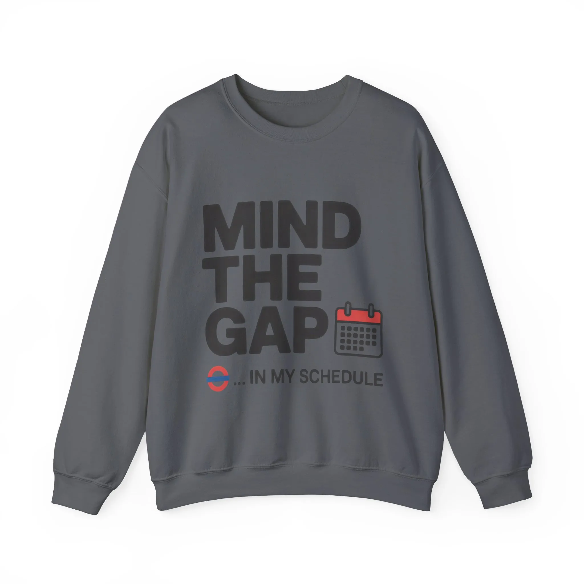 Funny Men's Sweatshirt, Mind The Gap Office Humor Graphic Pullover - Image 19