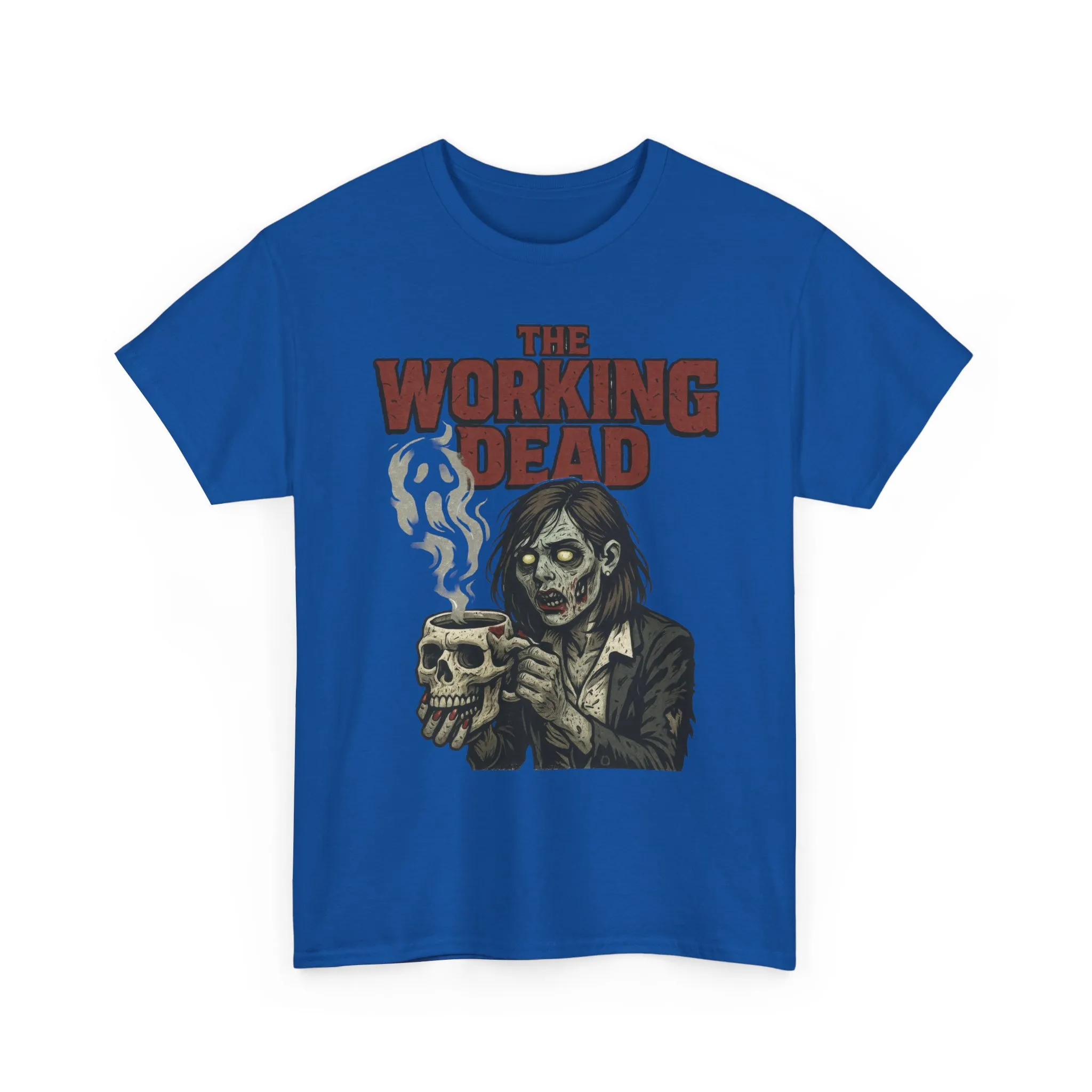 The Working Dead Women's Zombie Funny Office T-Shirt, Meeting Humor Tee, Halloween Work Tee - Image 21