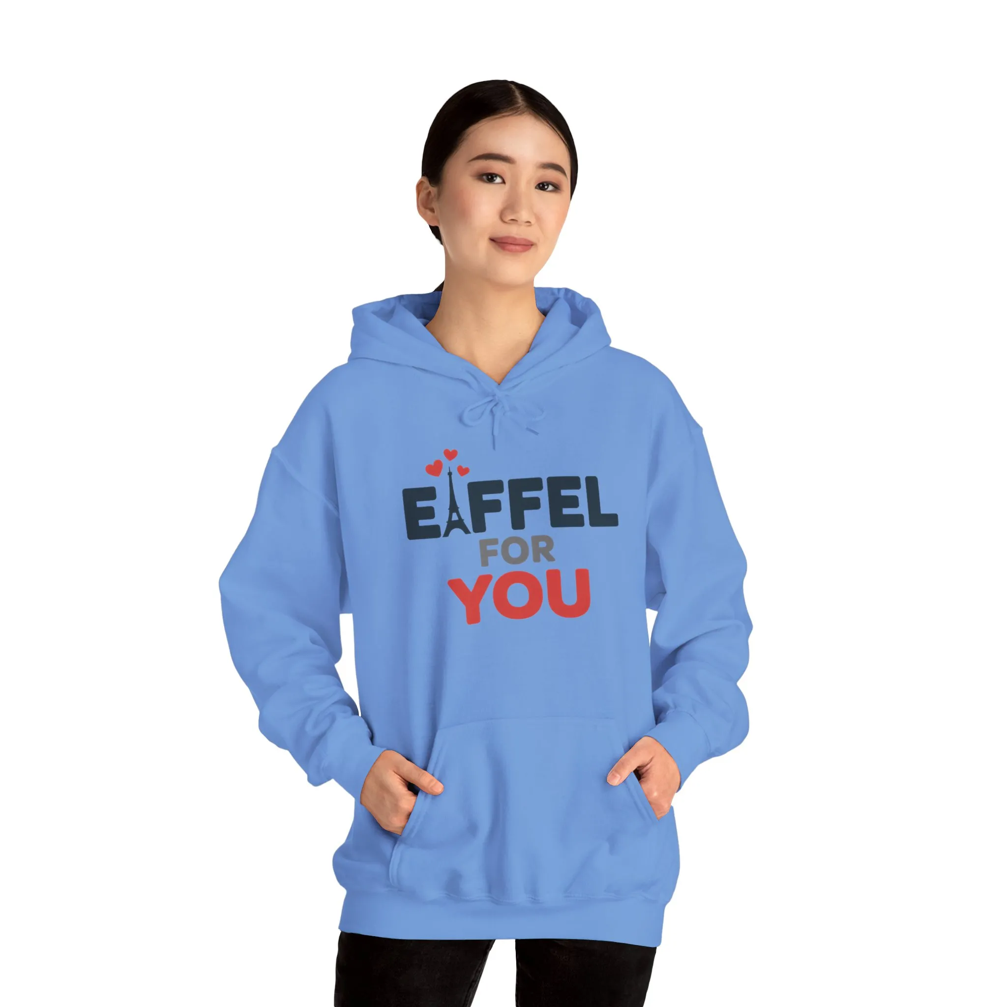 Womens Heavy Blend™ Hooded Sweatshirt, Eiffel For You Romantic Paris Womens Hoodie - Image 23