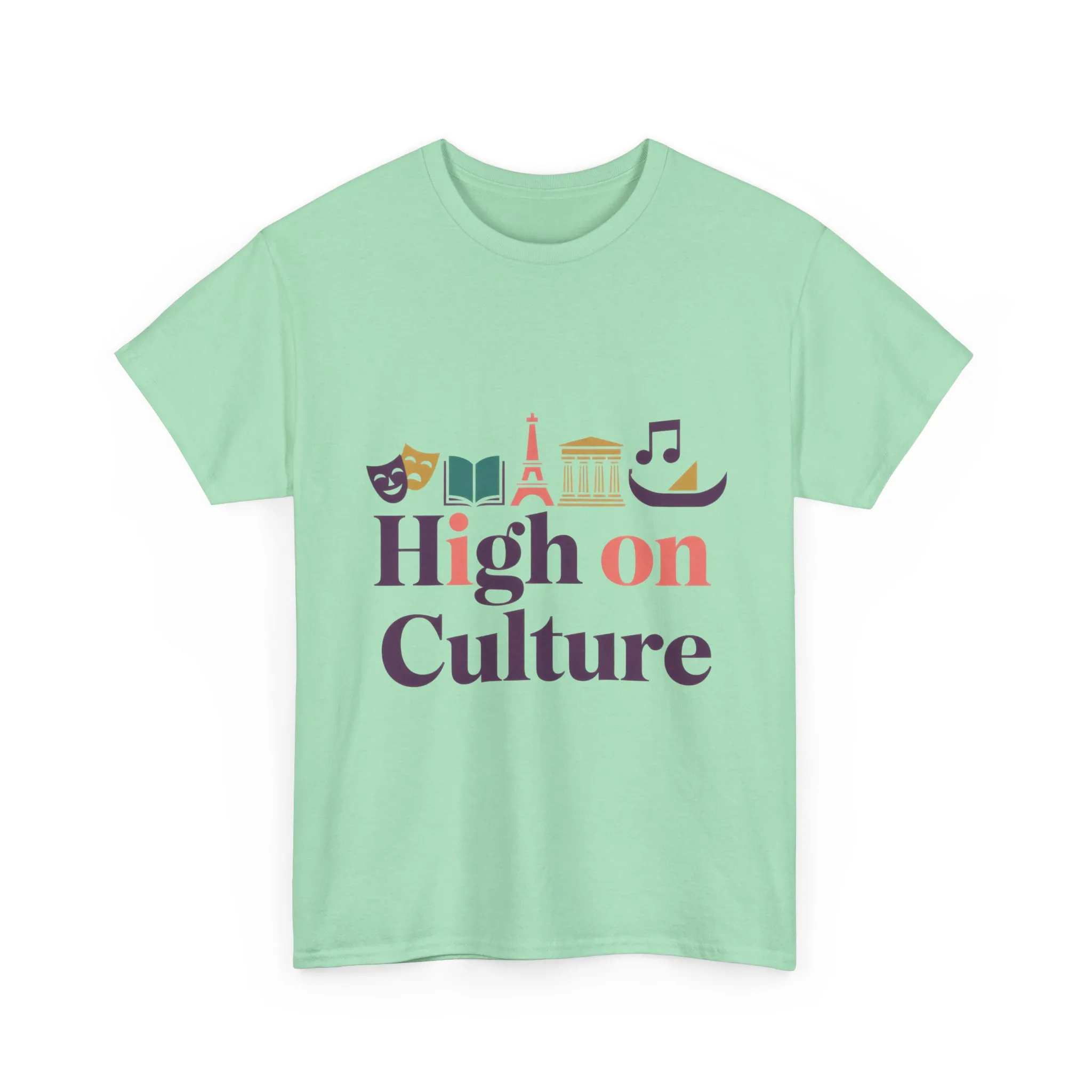 High on Culture Womens T-Shirt, Feminine Artistic Graphic Tee, Art Fashion - Image 10