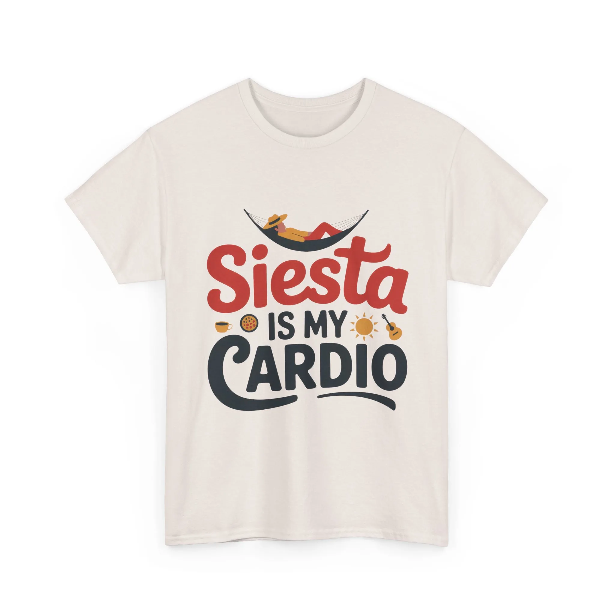 Siesta Is My Cardio Funny Mens T-Shirt Spain Humor Tee, Siesta Shirt, Siesta Culture Gift - Image 4