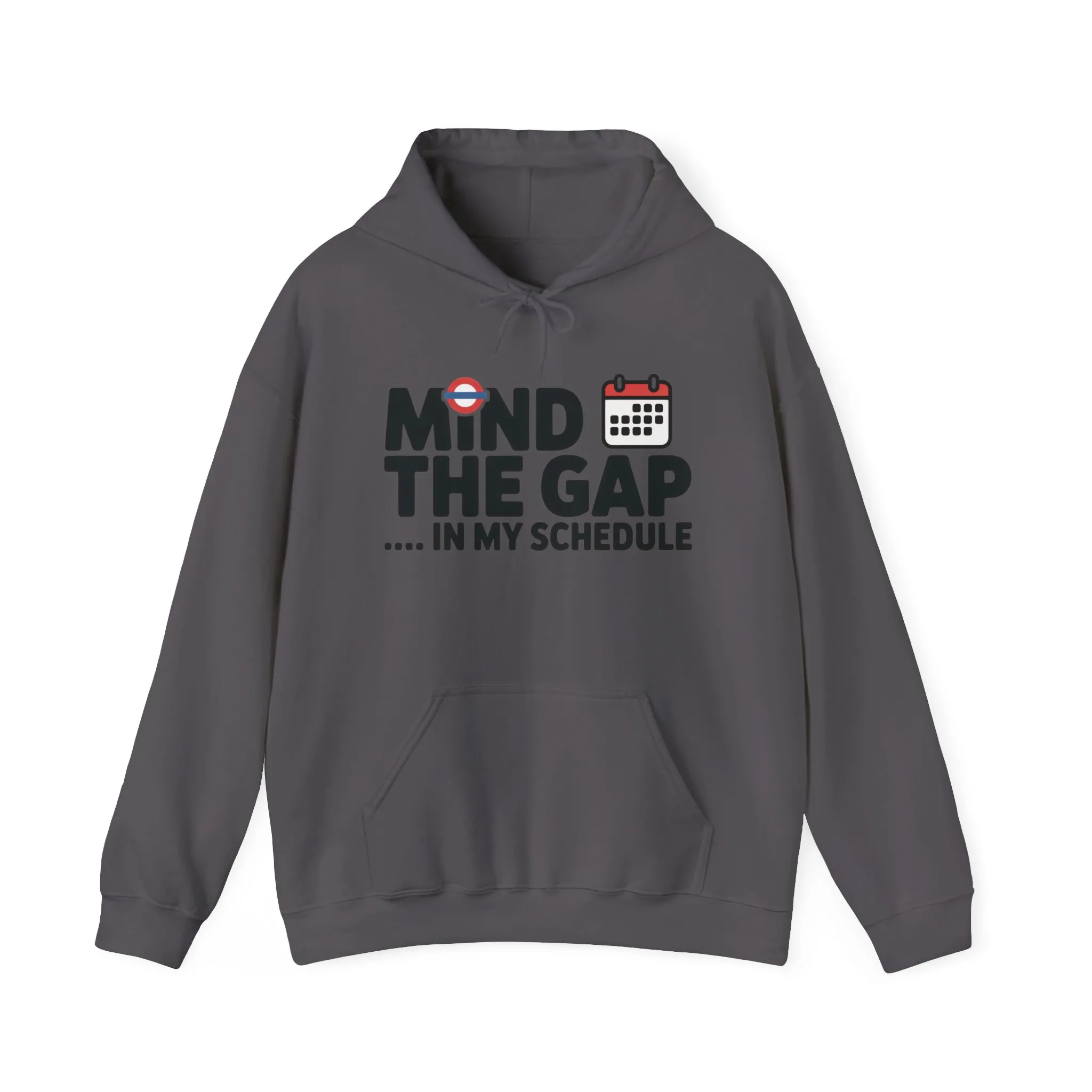 Men's Hoodie Funny Mind The Gap, Office Humor Hoodie, Comfy Graphic Sweatshirt - Image 25