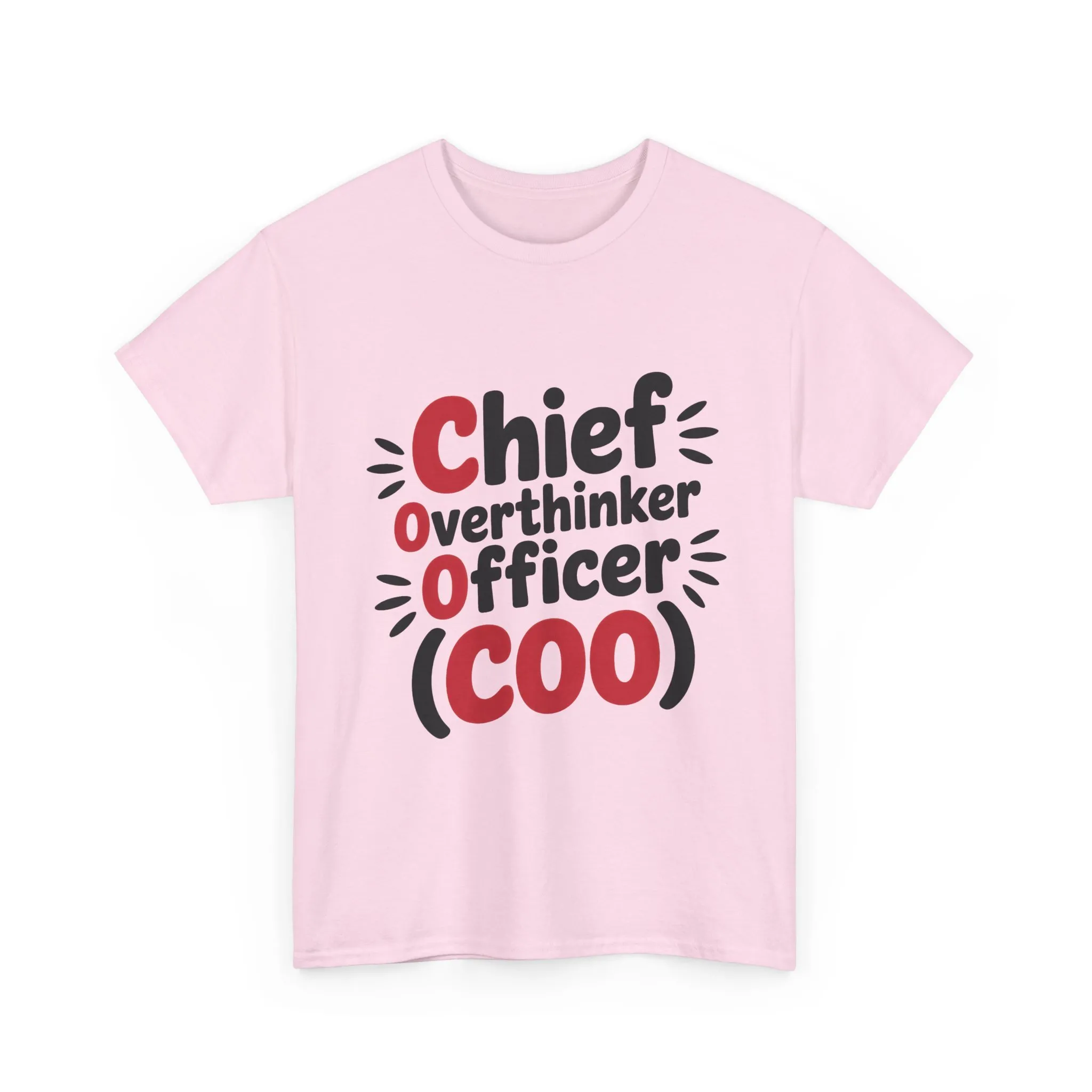 Women's COO T-Shirt, Chief Overthinker Officer Funny Graphic Tee, Sarcastic Work Shirt - Image 25