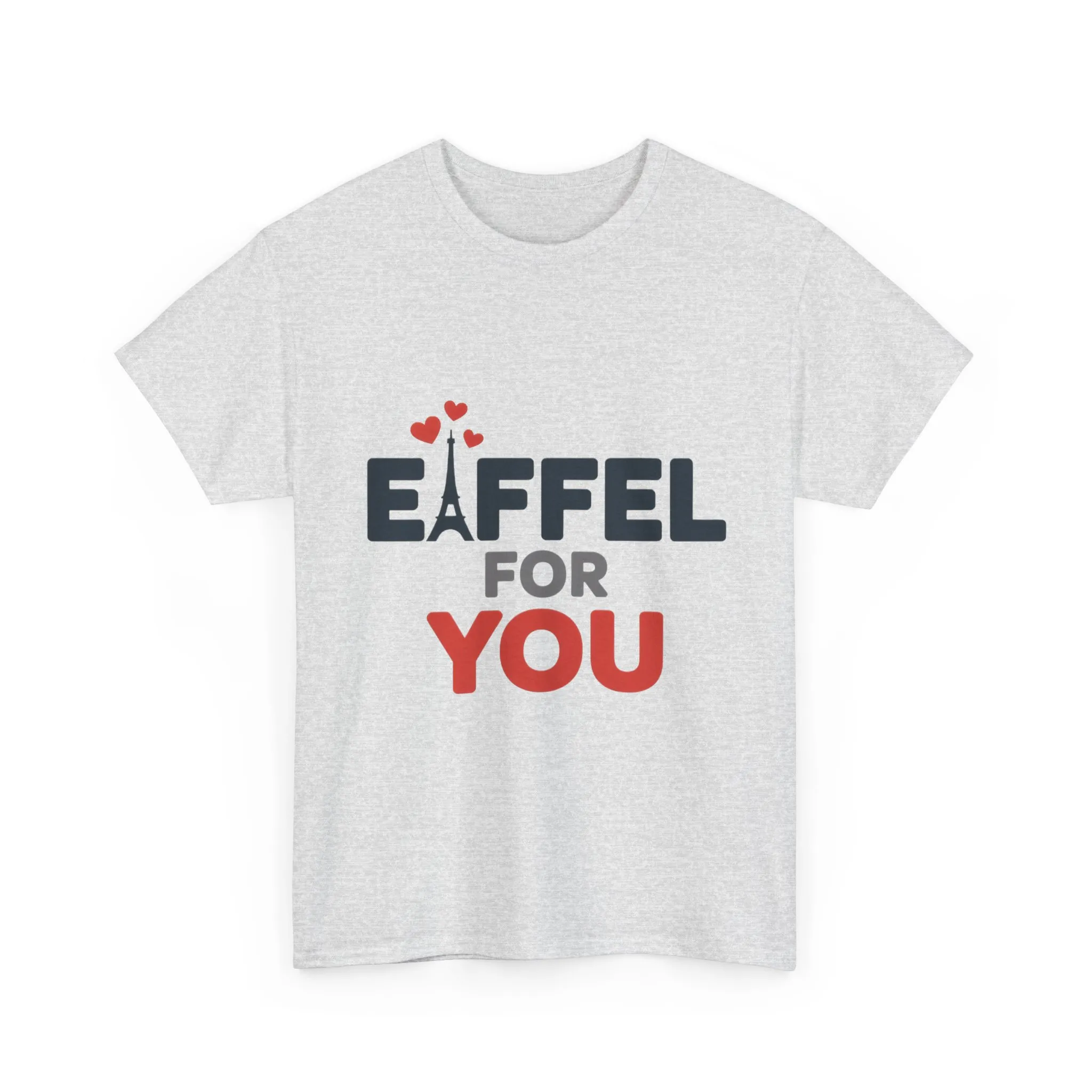 Eiffel For You Romantic Paris Graphic Womens T-Shirt, Eiffel Shirt - Image 2