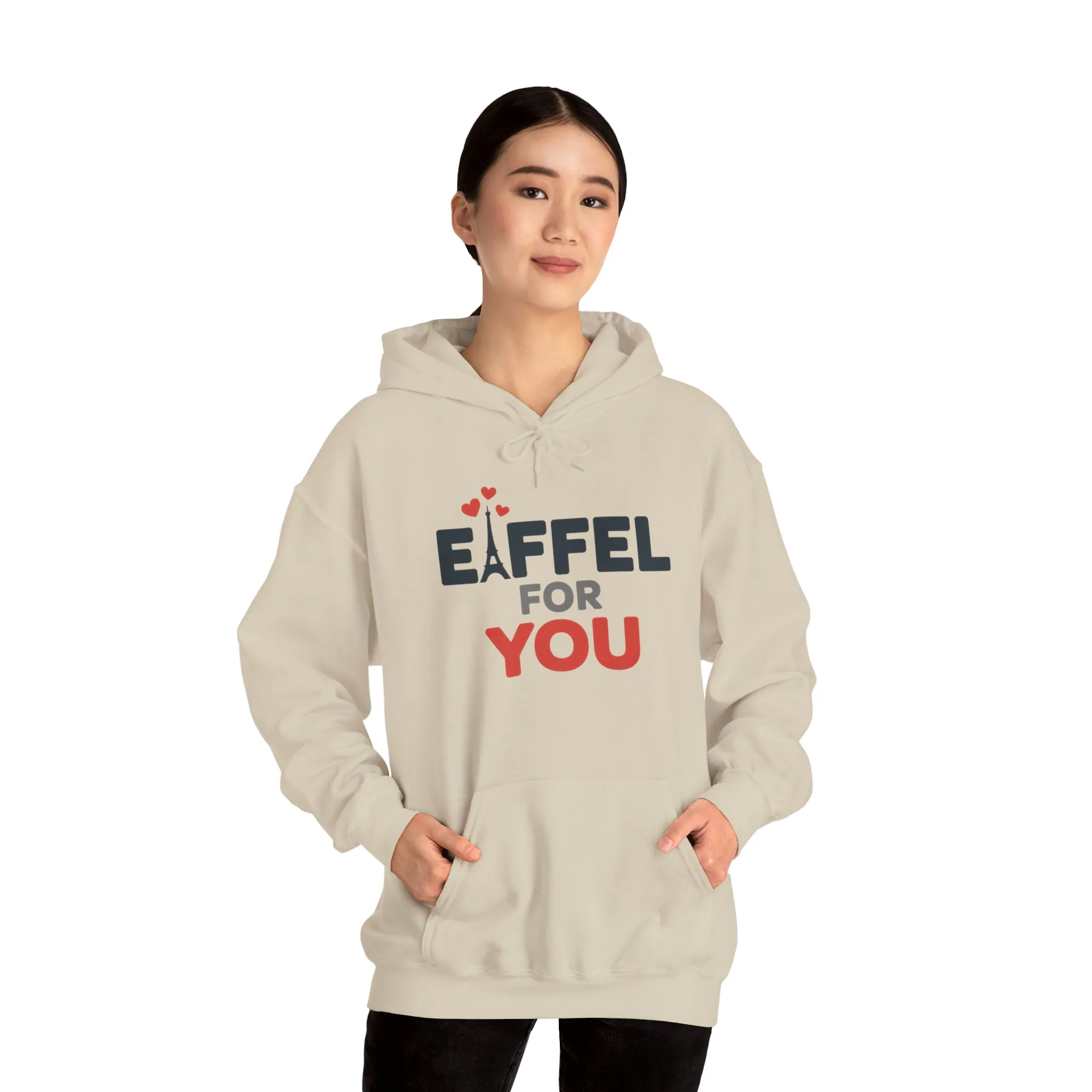 Womens Heavy Blend™ Hooded Sweatshirt, Eiffel For You Romantic Paris Womens Hoodie - Image 11