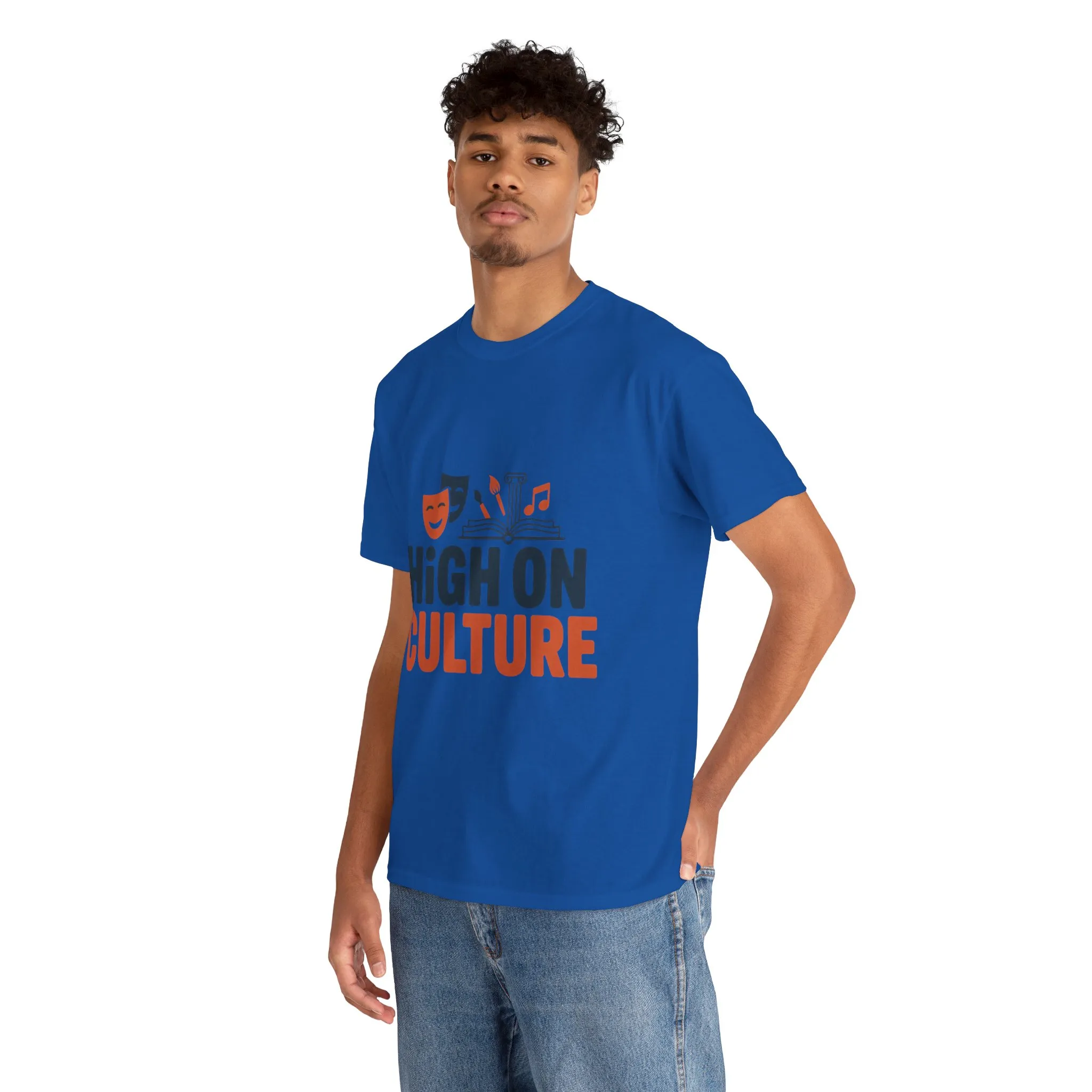 High on Culture Mens T-Shirt, Funny Cultural Graphic Tee, Art Humor - Image 30