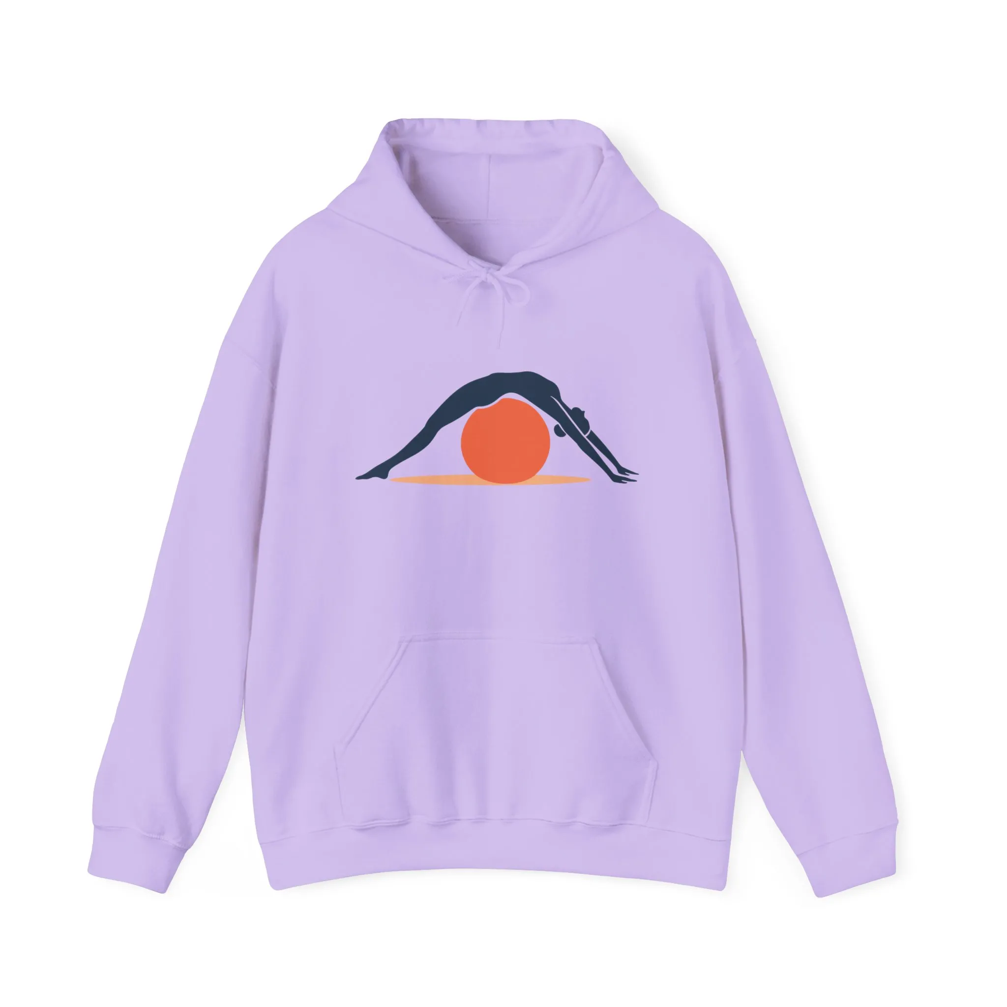 Womens Heavy Blend™ Hooded Sweatshirt, Womens Pilates Hoodie, Yoga Fitness Graphic Hooded Sweatshirt, Workout Activewear Top - Image 25
