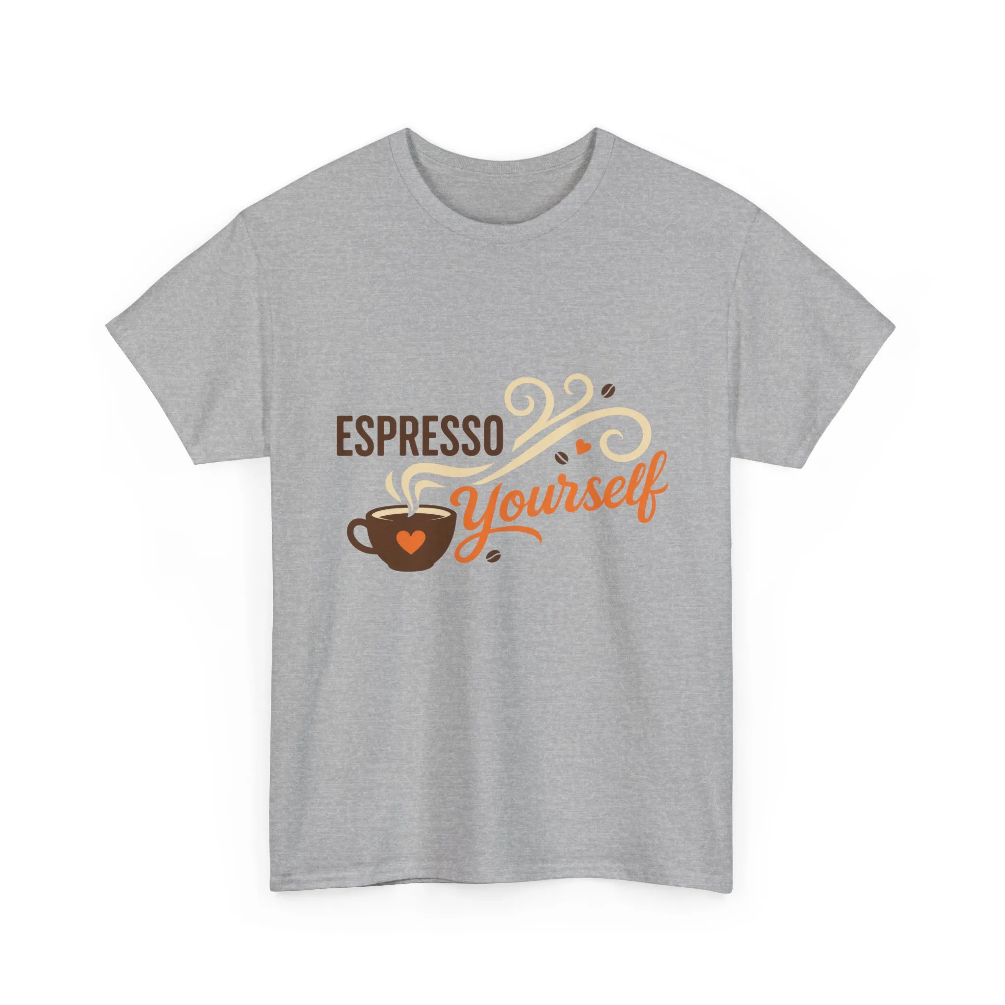 Espresso Yourself Coffee Lover Womens T-Shirt, Funny Barista Graphic Tee Gift - Image 2