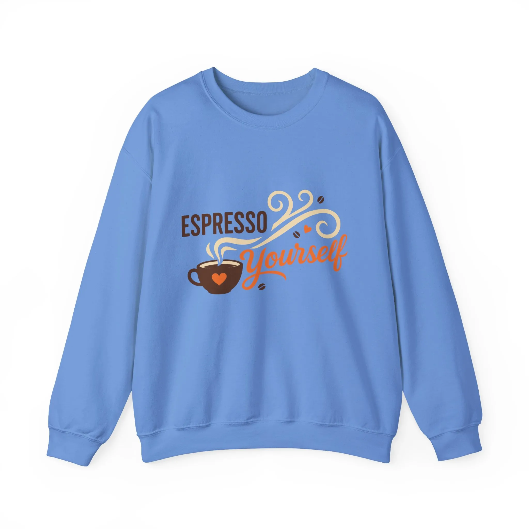 Espresso Yourself Womens Sweatshirt, Coffee Lover Pullover, Funny Barista Gift - Image 13