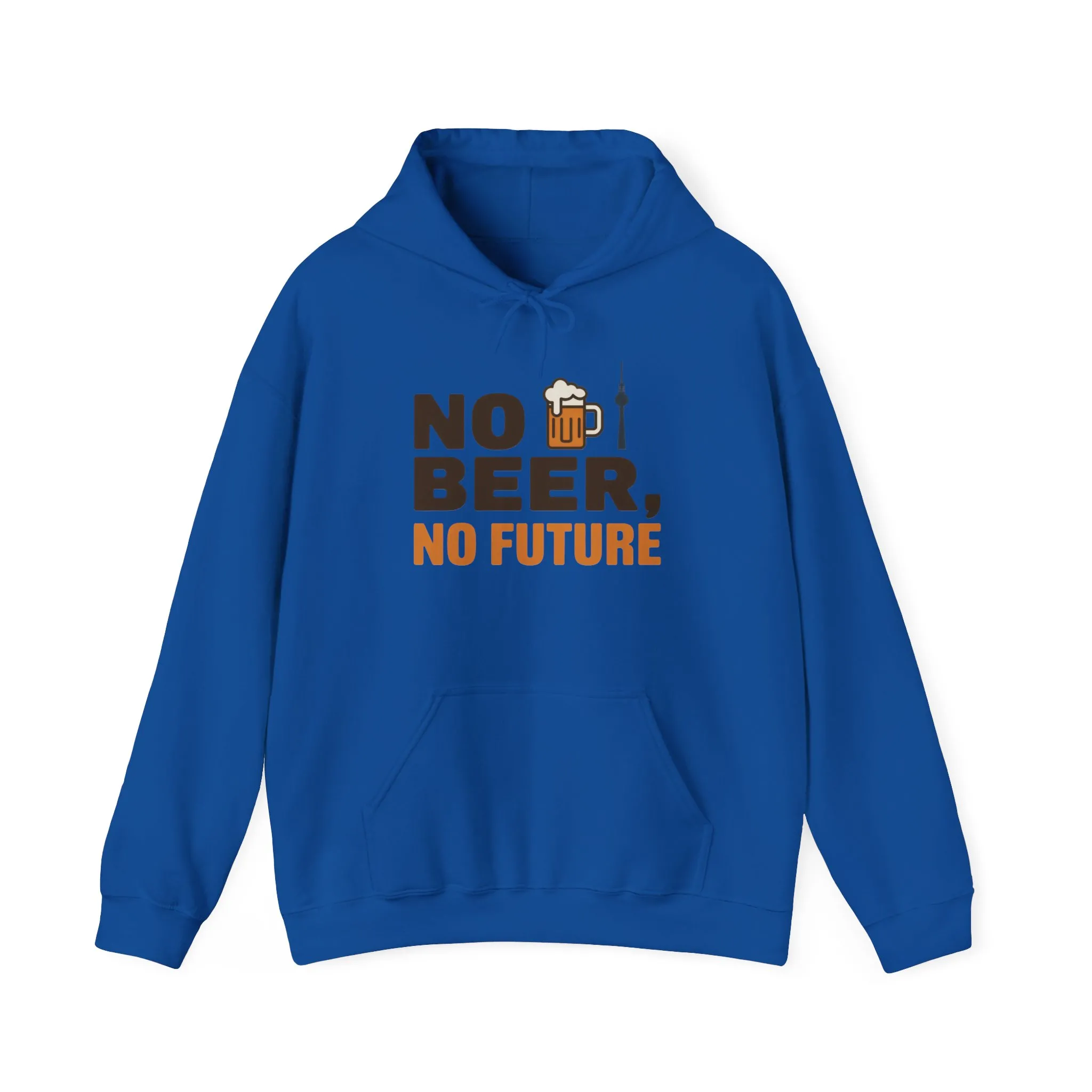 Mens Heavy Blend™ Hooded Sweatshirt, No Beer No Future Funny Beer Hoodie for Men - Image 29