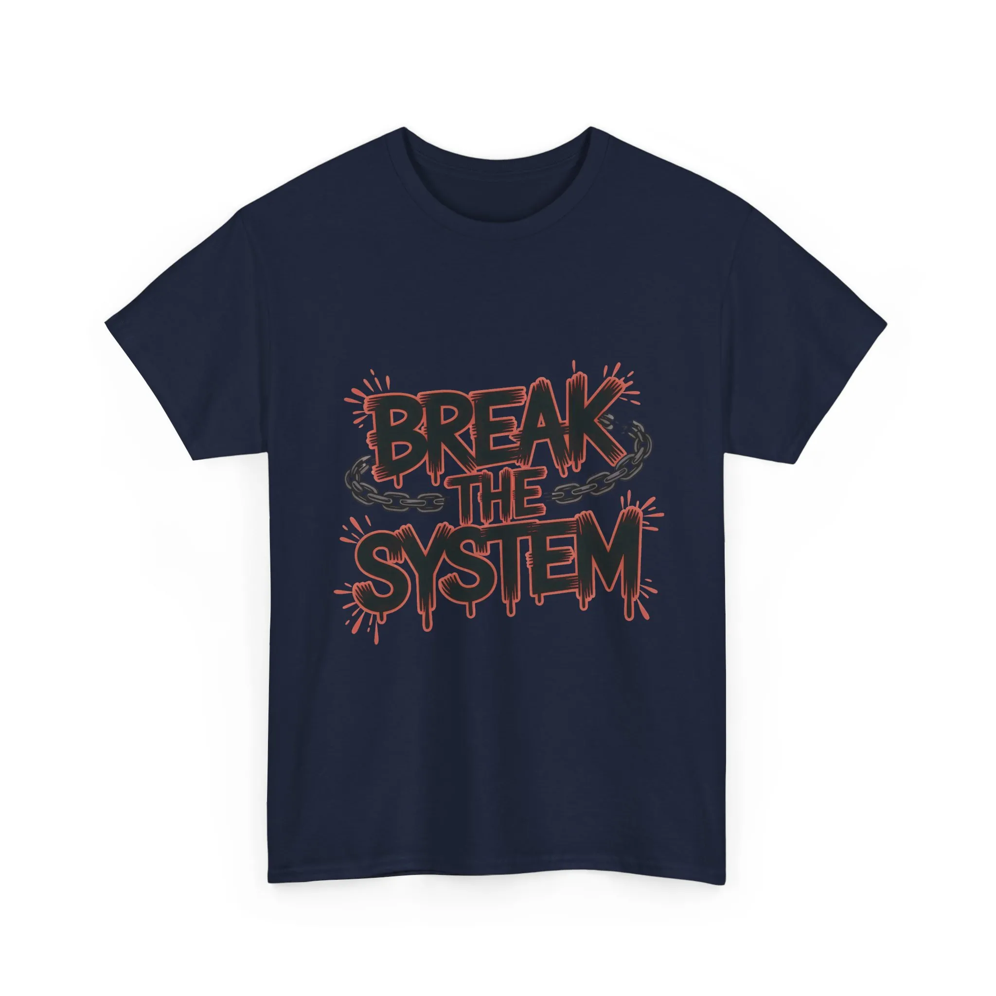 Men's Graphic Tee, Break the System Shirt, Streetwear Punk T-Shirt, Activist Gift for Him - Image 28
