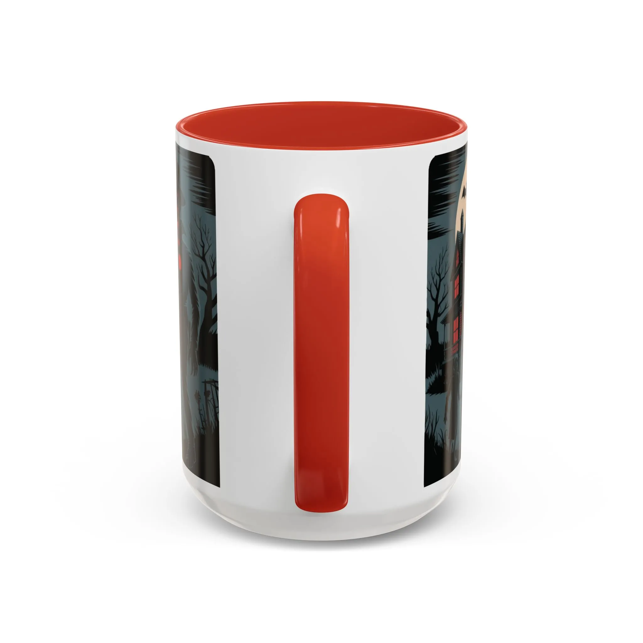 Midnight Screams Mug, Retro Horror Movie Poster Coffee Cup, Gothic Halloween Gift for Horror Lovers, Accent Coffee Mug (11, 15oz) - Image 19