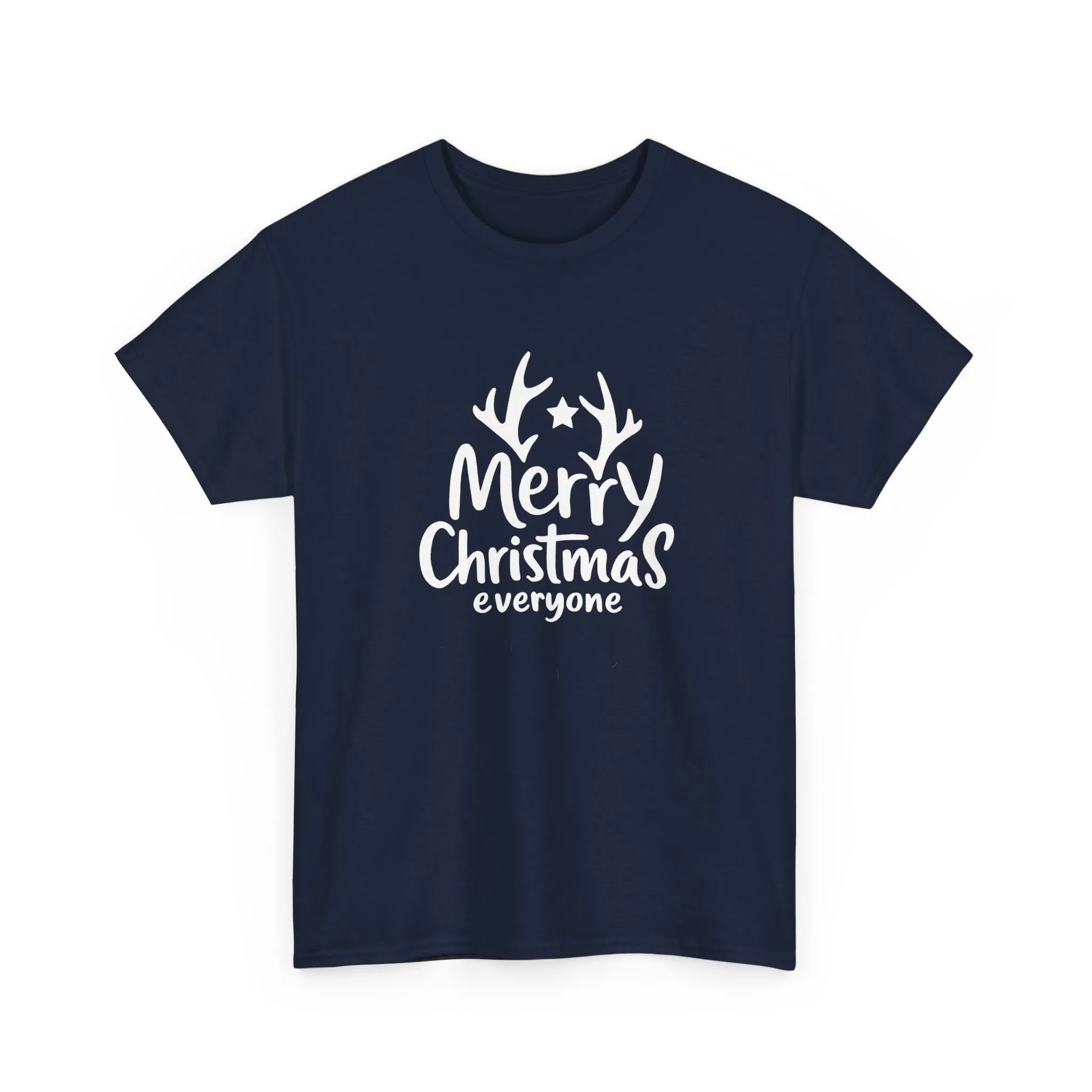 Merry Christmas Everyone Men's T-Shirt, Classic Holiday Tee, Simple Christmas Gift - Image 22