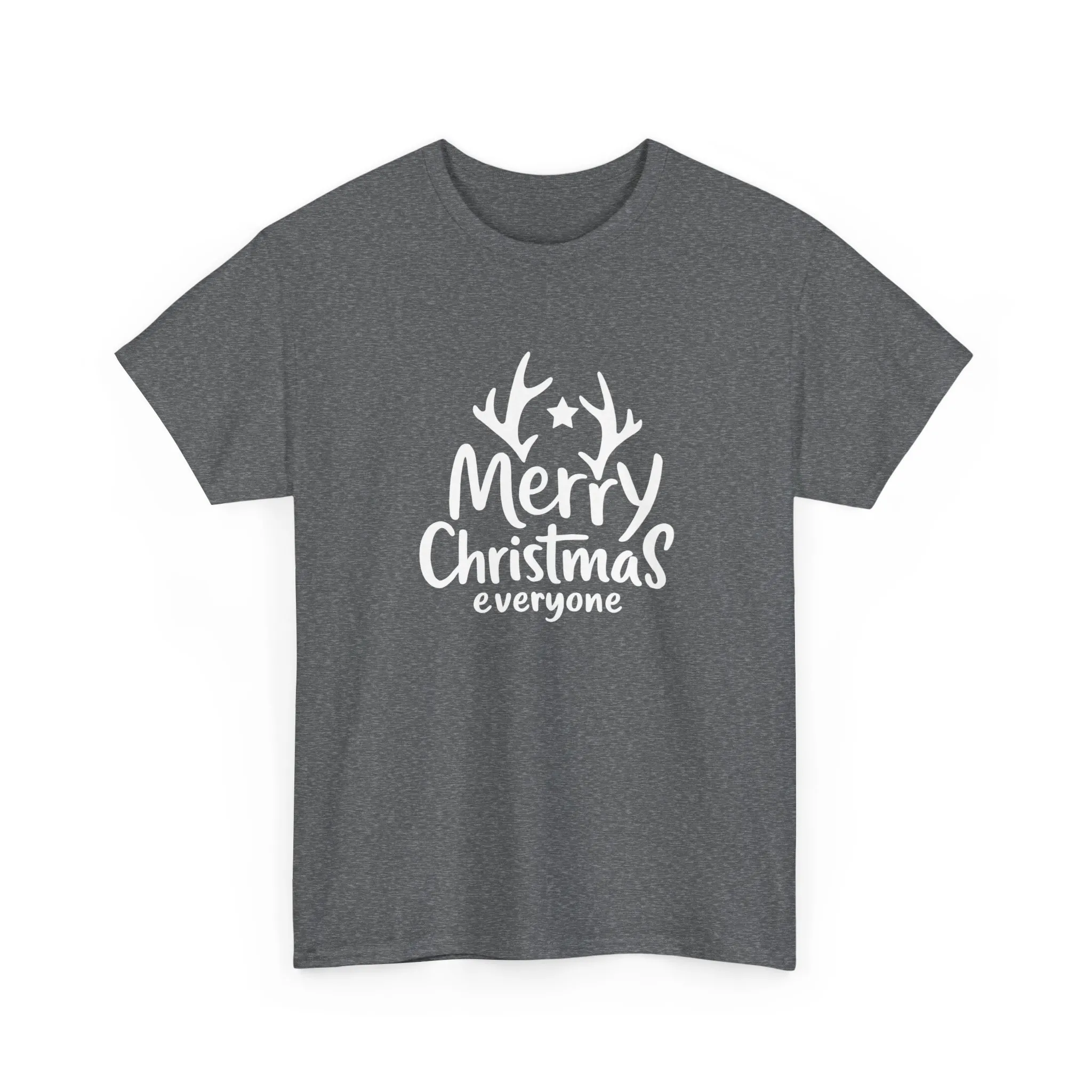 Merry Christmas Everyone Men's T-Shirt, Classic Holiday Tee, Simple Christmas Gift - Image 10