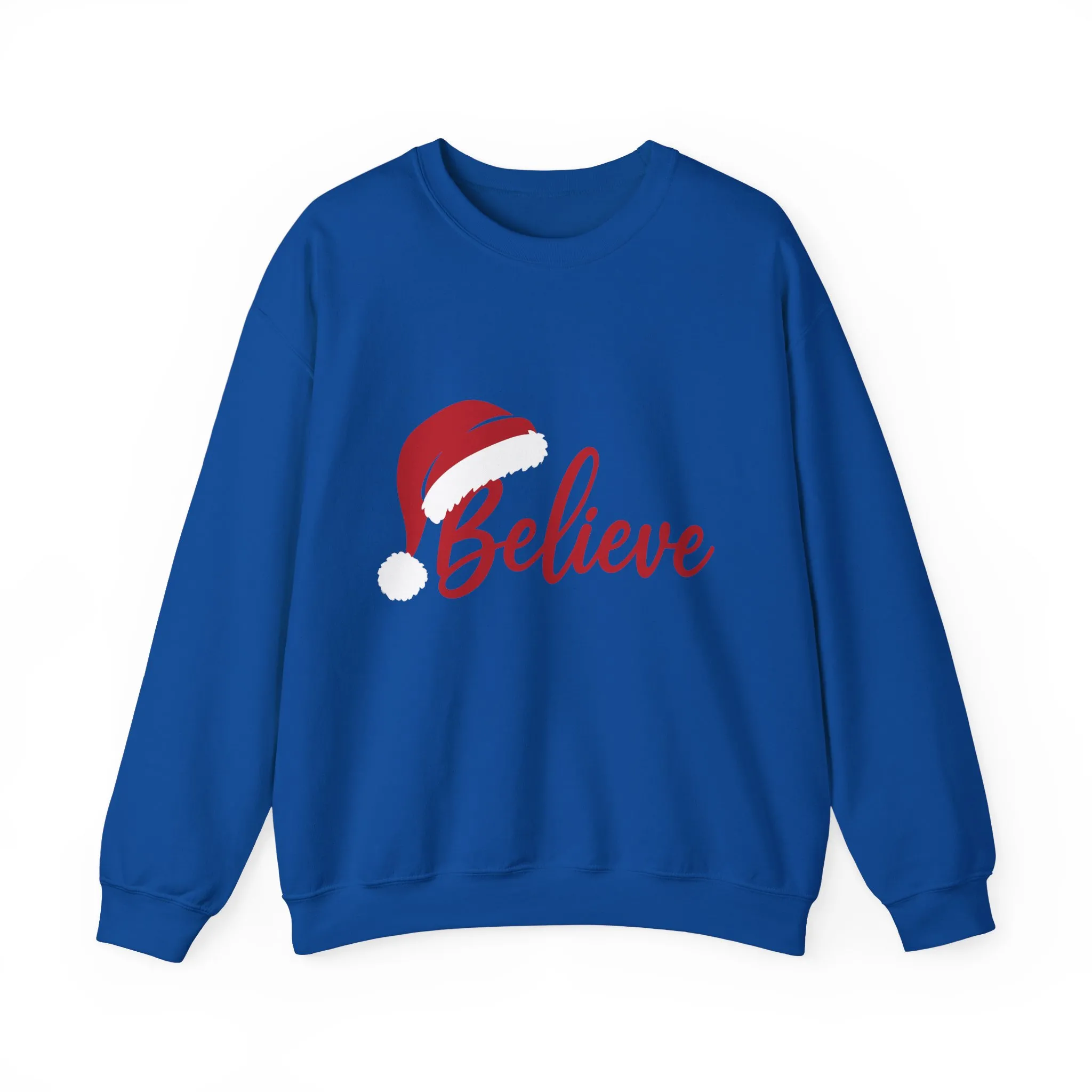 Believe Christmas Women's Sweatshirt, Minimalist Holiday Crewneck, Cozy Sweatshirt for Women - Image 13