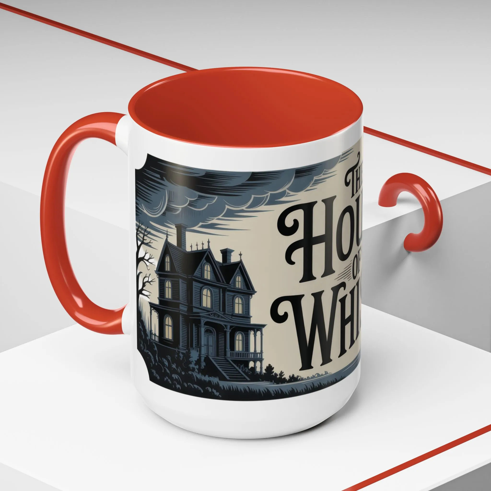 The House of Whispers Mug, Haunted Mansion Gothic Coffee Cup, Spooky Halloween Gift for Horror Lovers, Accent Coffee Mug (11, 15oz) - Image 30