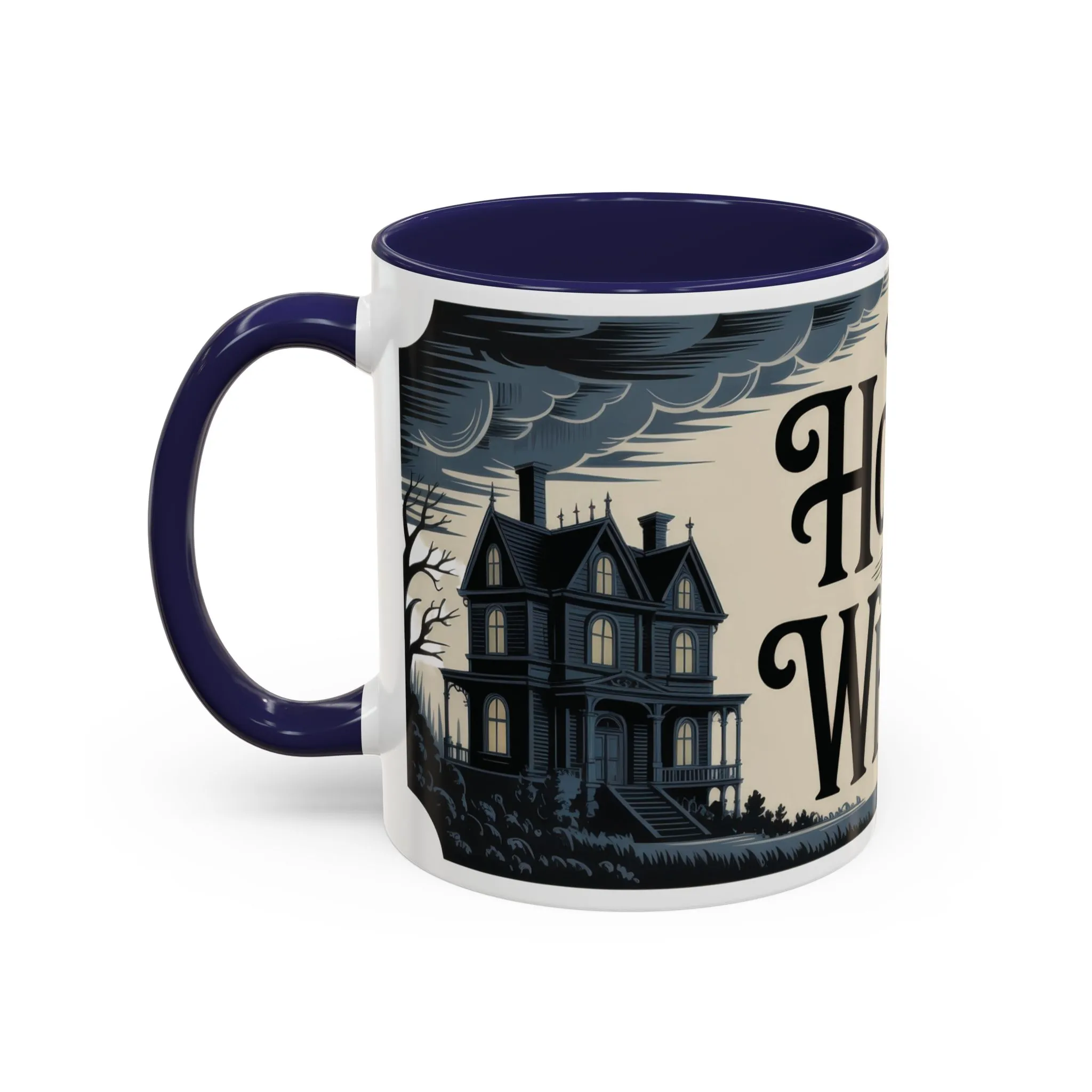 The House of Whispers Mug, Haunted Mansion Gothic Coffee Cup, Spooky Halloween Gift for Horror Lovers, Accent Coffee Mug (11, 15oz) - Image 13