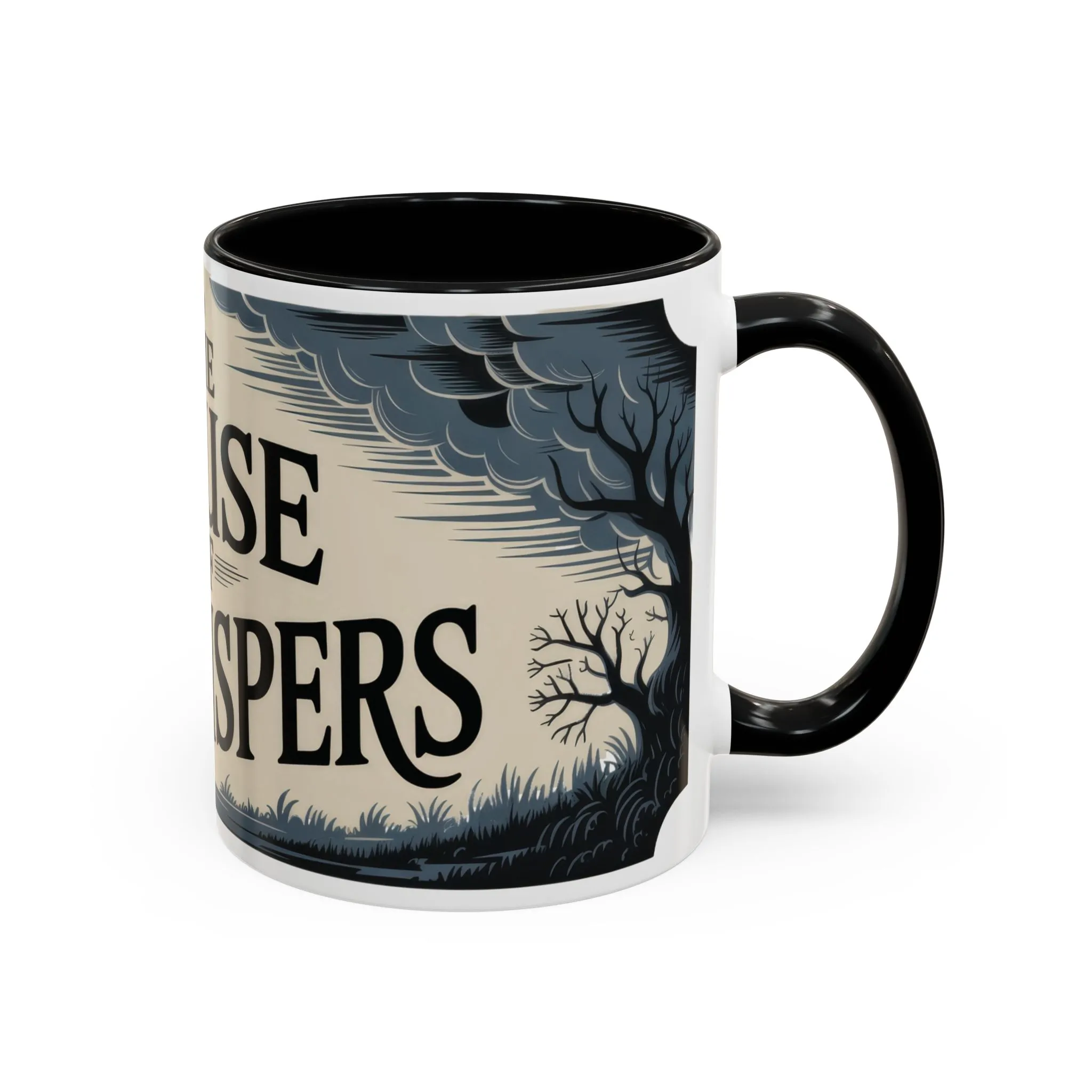 The House of Whispers Mug, Haunted Mansion Gothic Coffee Cup, Spooky Halloween Gift for Horror Lovers, Accent Coffee Mug (11, 15oz) - Image 7