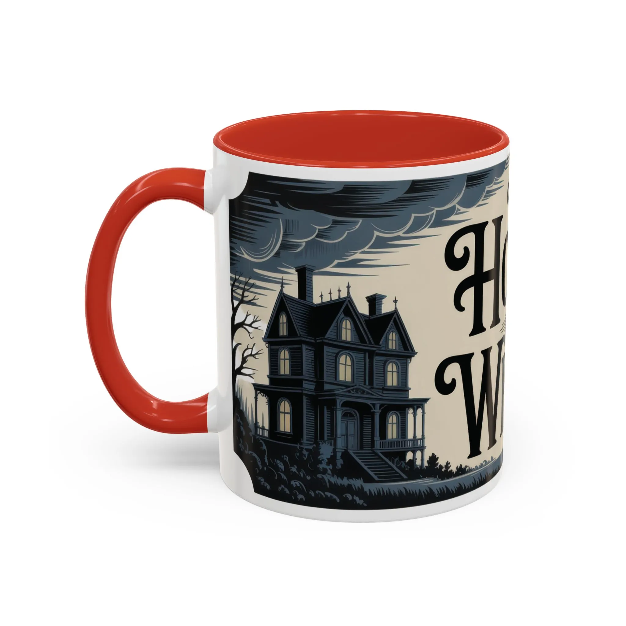 The House of Whispers Mug, Haunted Mansion Gothic Coffee Cup, Spooky Halloween Gift for Horror Lovers, Accent Coffee Mug (11, 15oz) - Image 18