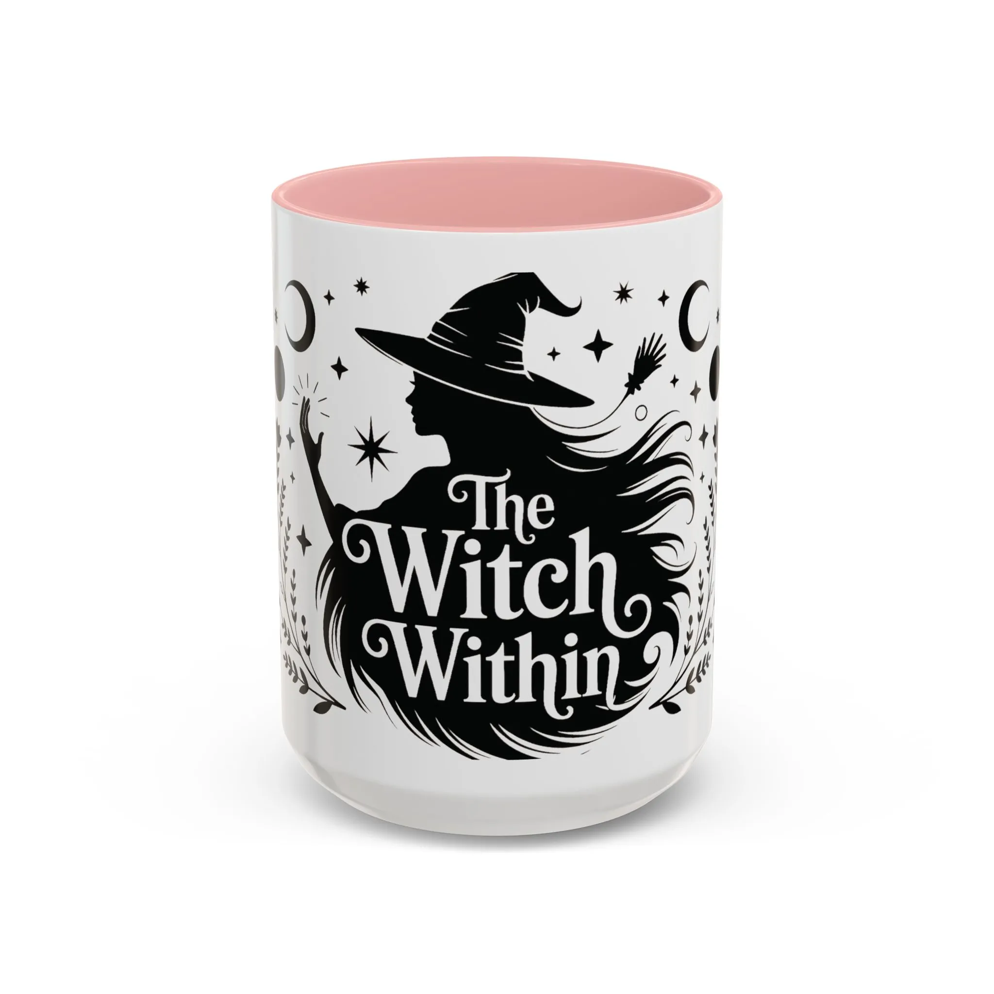 The Witch Within Mug, Minimalist Witchy Coffee Cup, Celestial Feminine Power Gift, Spiritual Boho Halloween Drinkware, Coffee Mug (11, 15oz) - Image 11