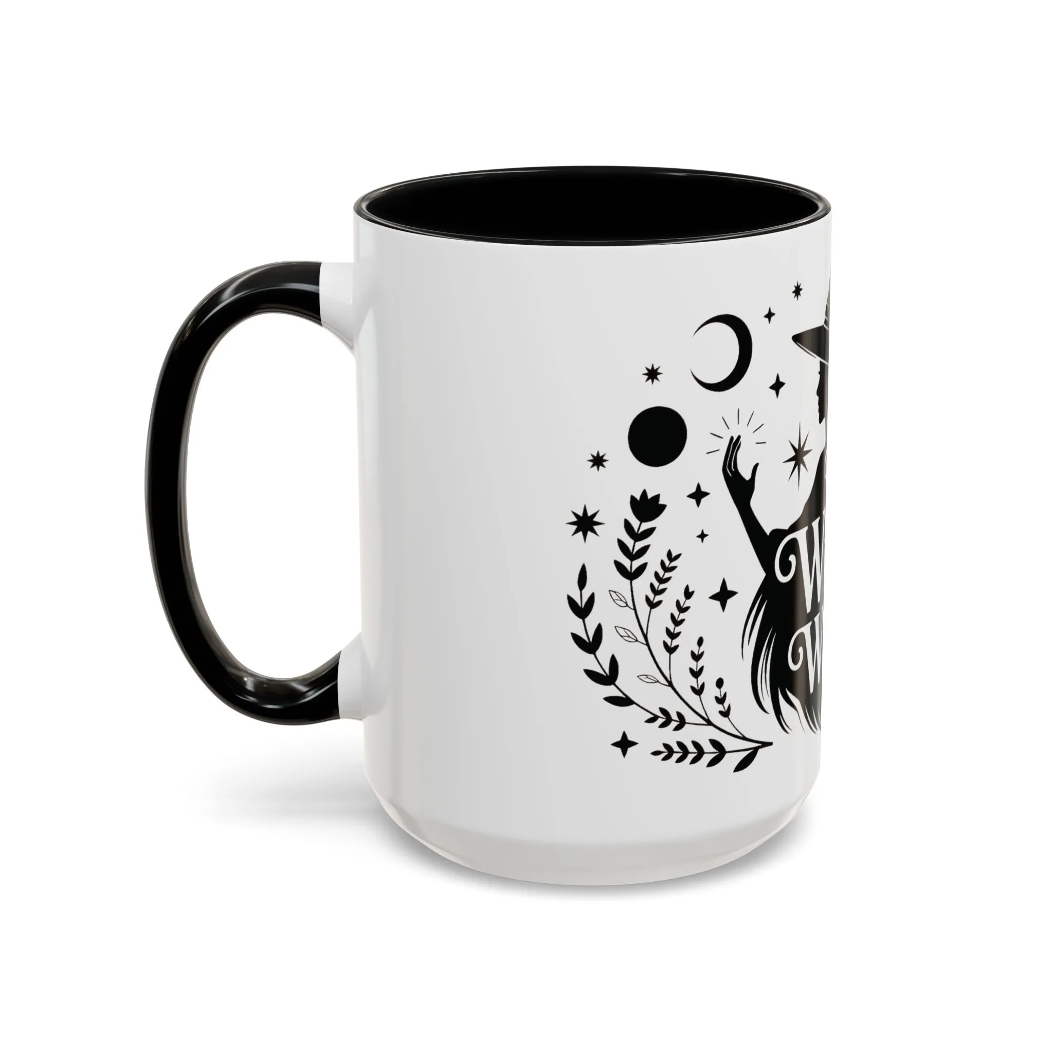 The Witch Within Mug, Minimalist Witchy Coffee Cup, Celestial Feminine Power Gift, Spiritual Boho Halloween Drinkware, Coffee Mug (11, 15oz) - Image 3