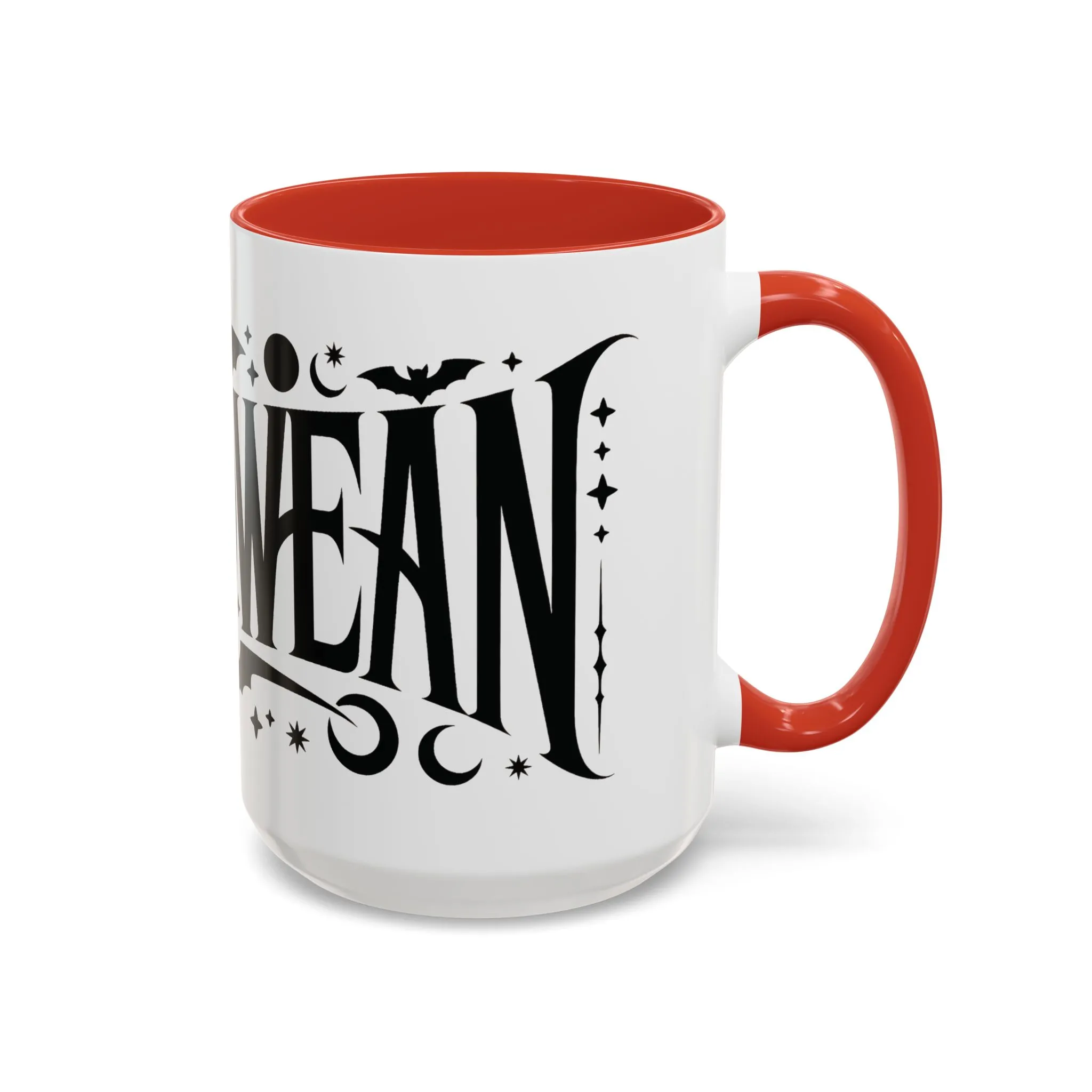 Gothic Halloween Mug, Vintage Typography Coffee Cup, Retro Spooky Aesthetic Gift, Minimal Witchy Academia Drinkware, Coffee Mug (11, 15oz) - Image 17
