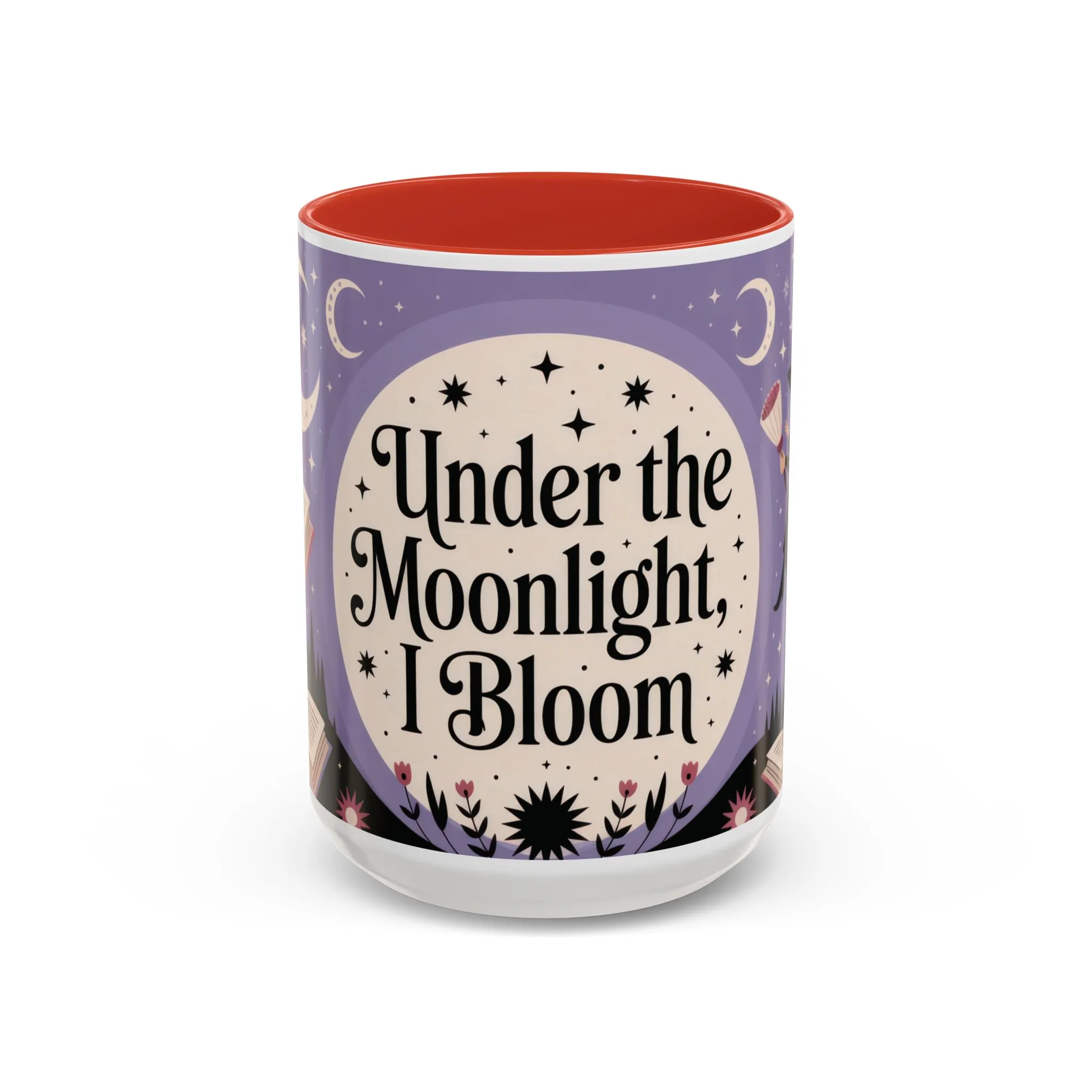 Under the Moonlight I Bloom Mug, Witchy Moon Magic Coffee Cup, Feminine Mystic Gift for Spiritual, Self Growth Lovers, Coffee Mug (11, 15oz) - Image 16