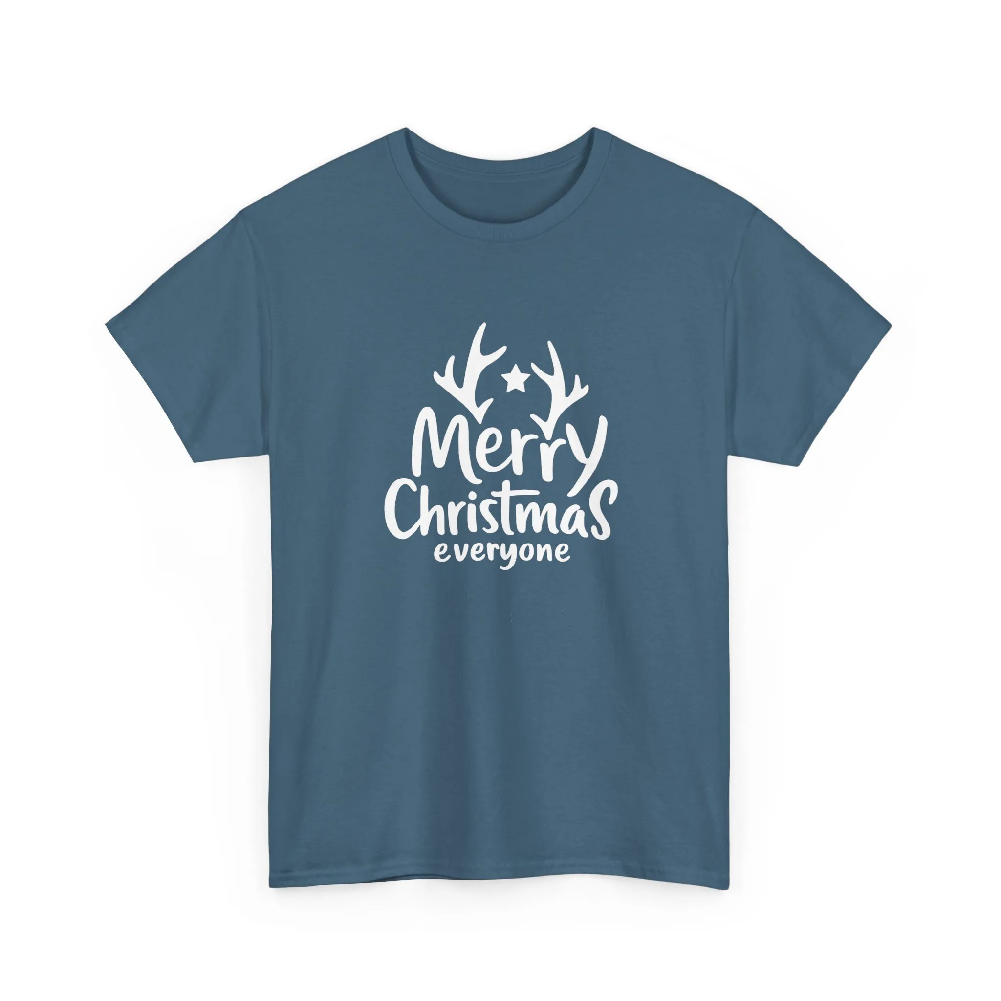 Merry Christmas Everyone Men's T-Shirt, Classic Holiday Tee, Simple Christmas Gift - Image 16