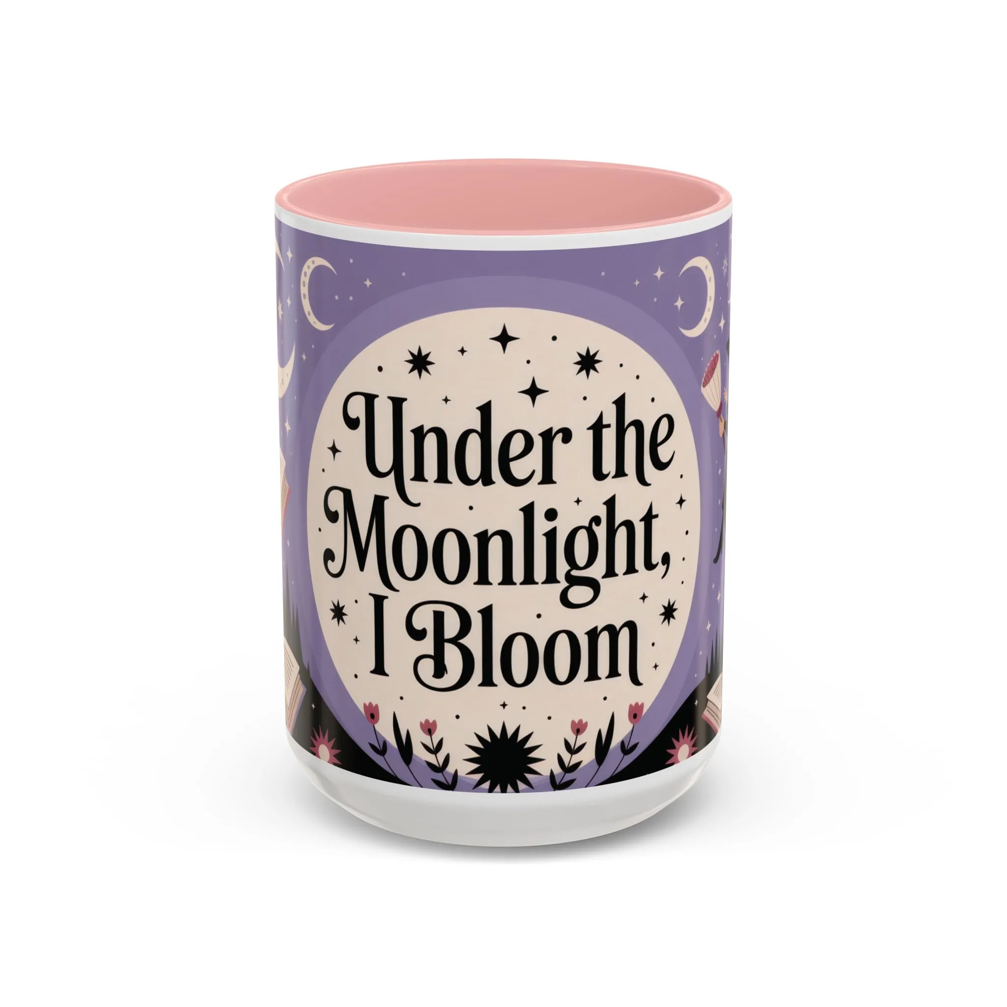 Under the Moonlight I Bloom Mug, Witchy Moon Magic Coffee Cup, Feminine Mystic Gift for Spiritual, Self Growth Lovers, Coffee Mug (11, 15oz) - Image 11