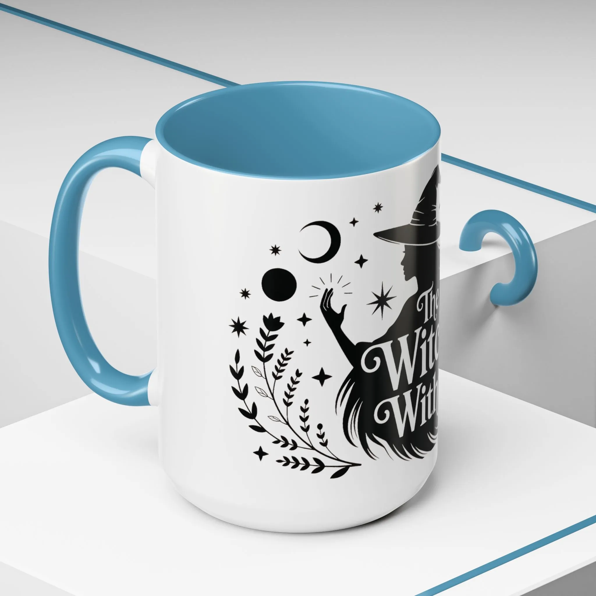 The Witch Within Mug, Minimalist Witchy Coffee Cup, Celestial Feminine Power Gift, Spiritual Boho Halloween Drinkware, Coffee Mug (11, 15oz) - Image 25