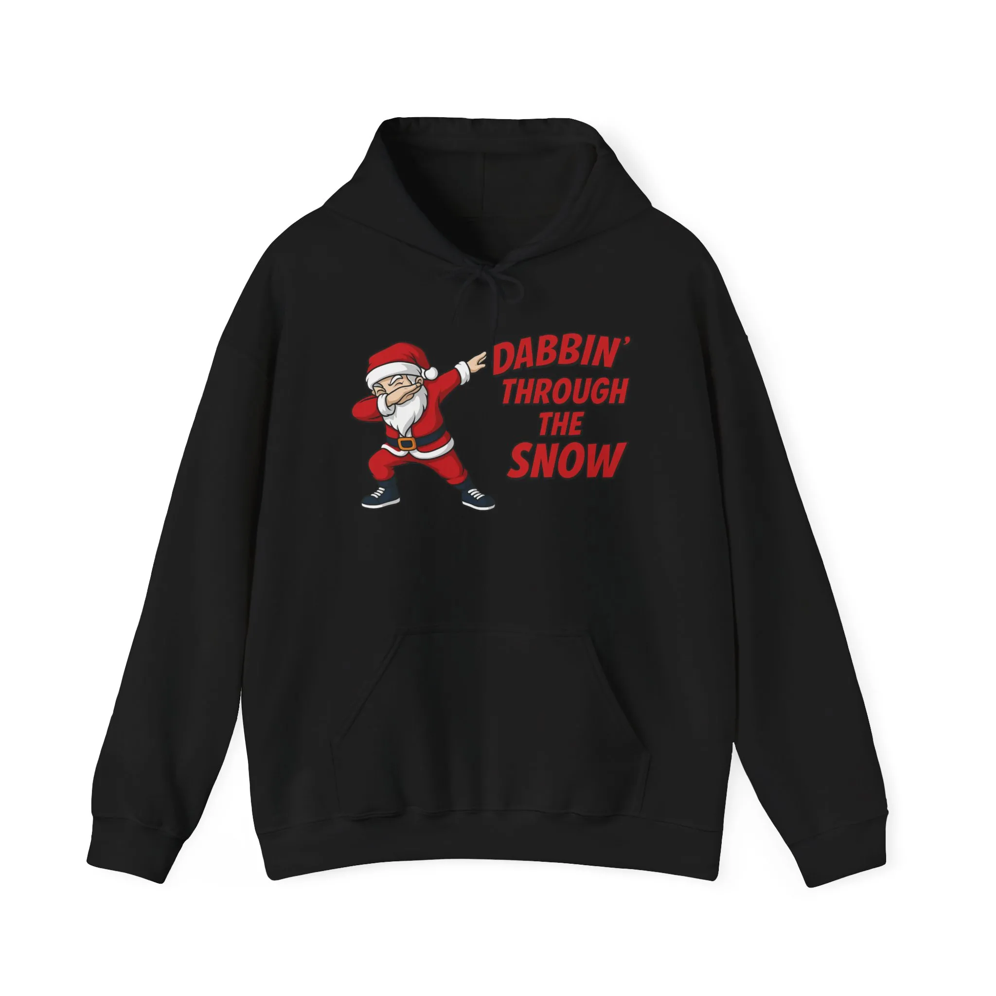 Dabbin Santa Men's Christmas Hoodie, Funny Holiday Sweatshirt - Image 9