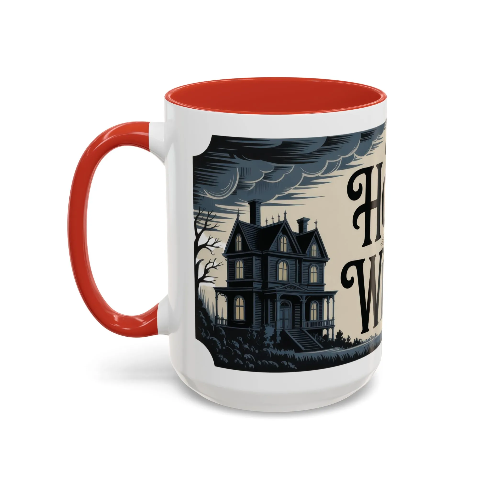 The House of Whispers Mug, Haunted Mansion Gothic Coffee Cup, Spooky Halloween Gift for Horror Lovers, Accent Coffee Mug (11, 15oz) - Image 28