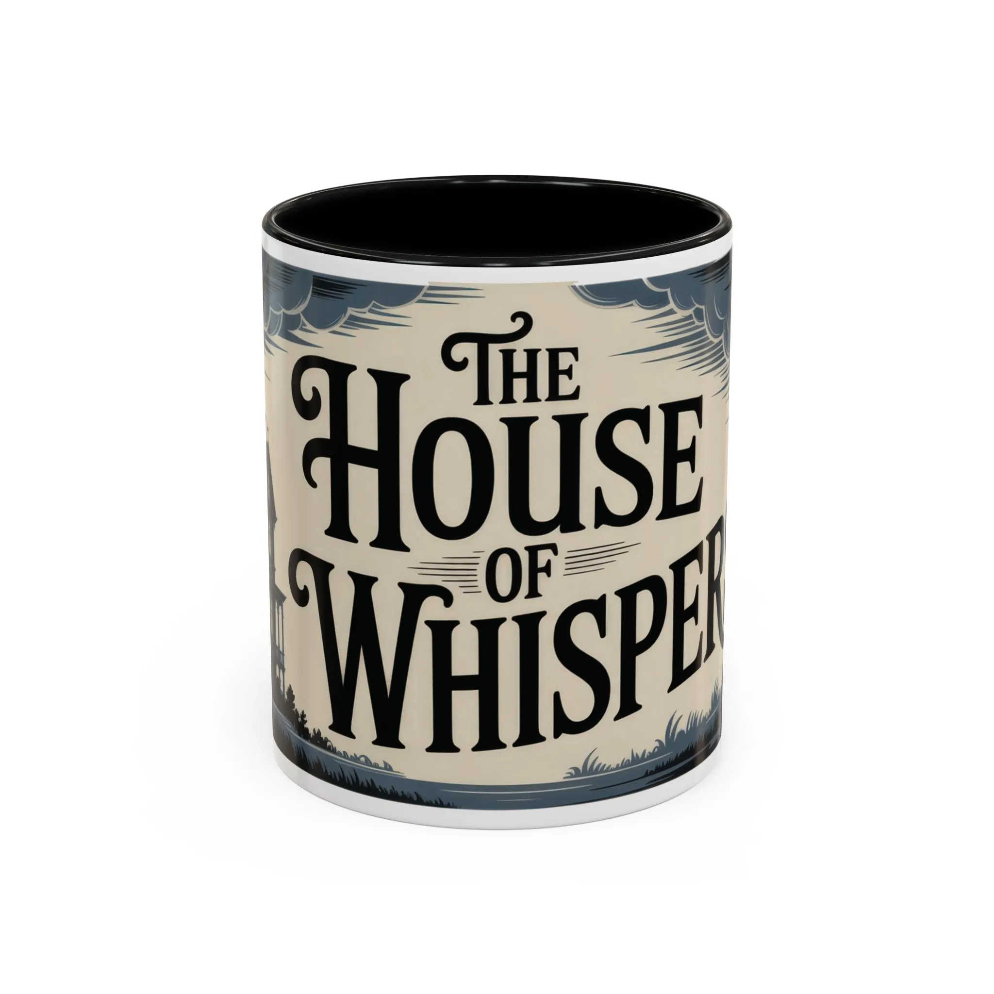 The House of Whispers Mug, Haunted Mansion Gothic Coffee Cup, Spooky Halloween Gift for Horror Lovers, Accent Coffee Mug (11, 15oz) - Image 6