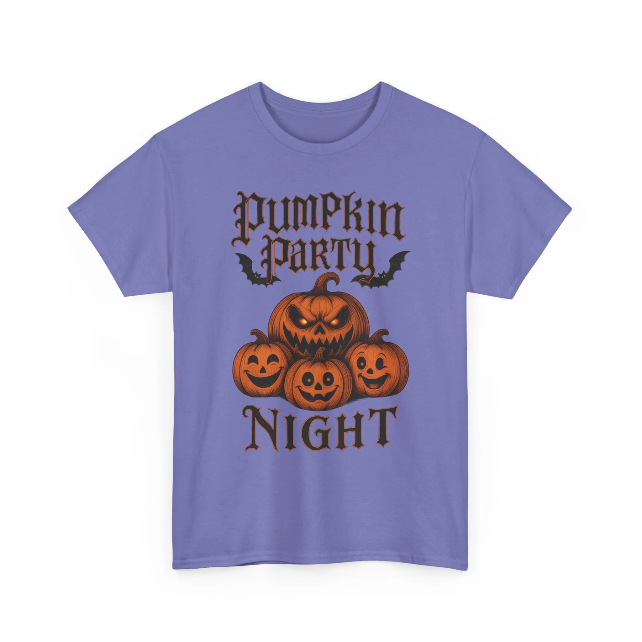 Pumpkin Party Night Shirt, Women's Halloween Gothic Pumpkin T-Shirt, Spooky Jack O Lantern Party Tee, Cute Scary Fall Shirt - Image 19