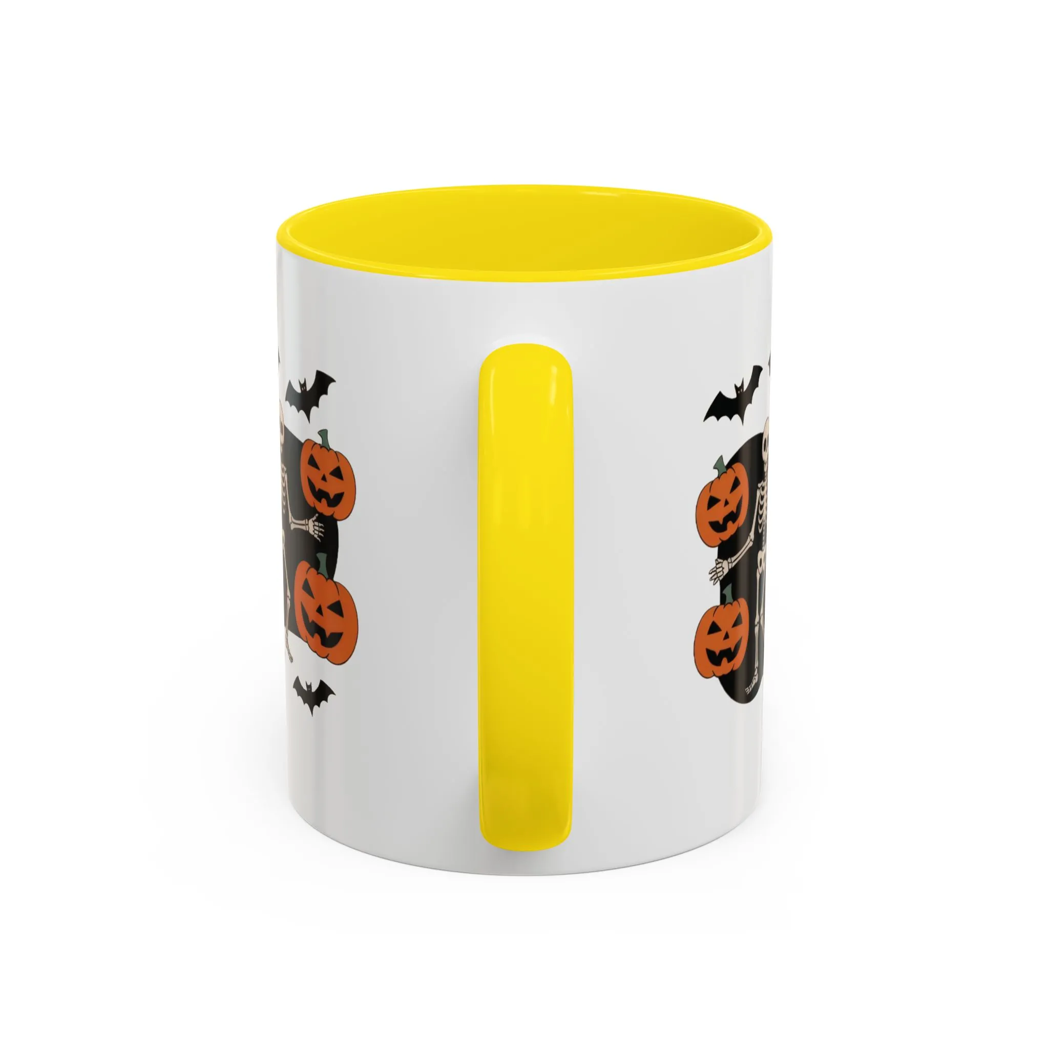 Dancing Skeletons Halloween Mug, Funny Spooky Pumpkin Coffee Cup, Cute Skeleton Dance Mug, Festive Fall Gift, Accent Coffee Mug (11, 15oz) - Image 19