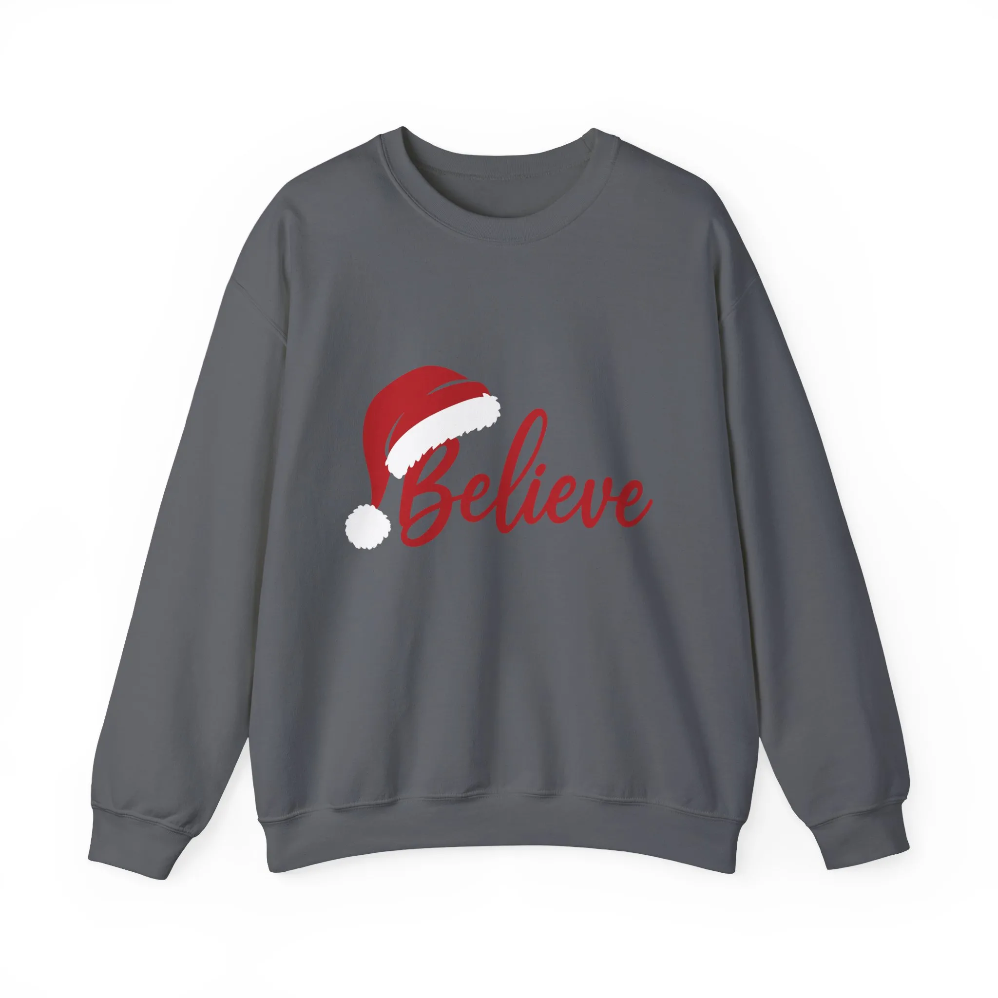 Believe Christmas Women's Sweatshirt, Minimalist Holiday Crewneck, Cozy Sweatshirt for Women - Image 10