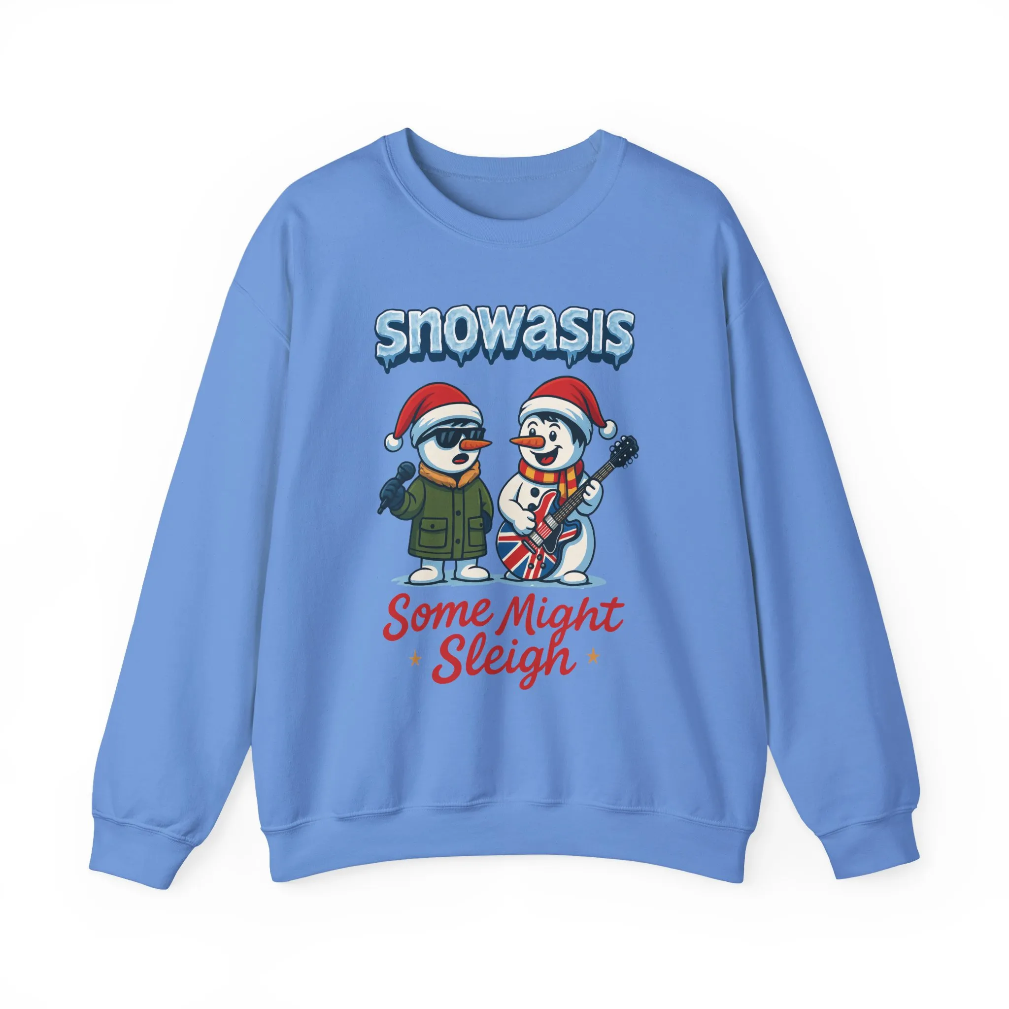 Snowasis Some Might Sleigh Women's Christmas Sweatshirt, Funny Retro Holiday Jumper - Image 16