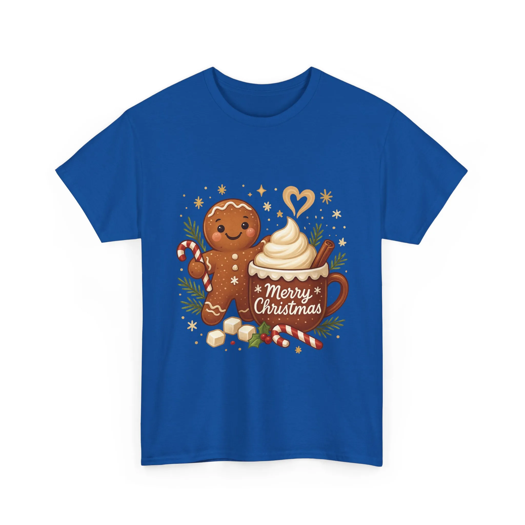 Gingerbread - Hot Cocoa Women's Christmas T-Shirt, Cozy Holiday Tee - Image 10