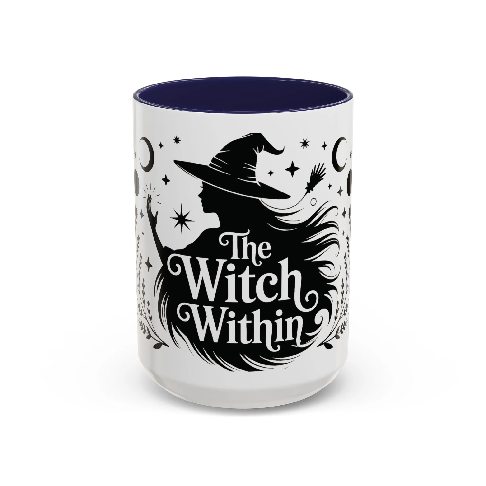 The Witch Within Mug, Minimalist Witchy Coffee Cup, Celestial Feminine Power Gift, Spiritual Boho Halloween Drinkware, Coffee Mug (11, 15oz) - Image 6