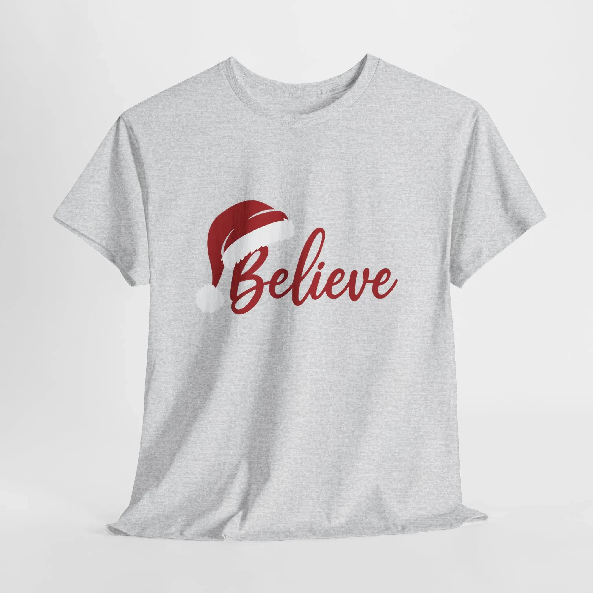 Believe Christmas Women's Shirt, Minimalist Holiday Tee - Image 4