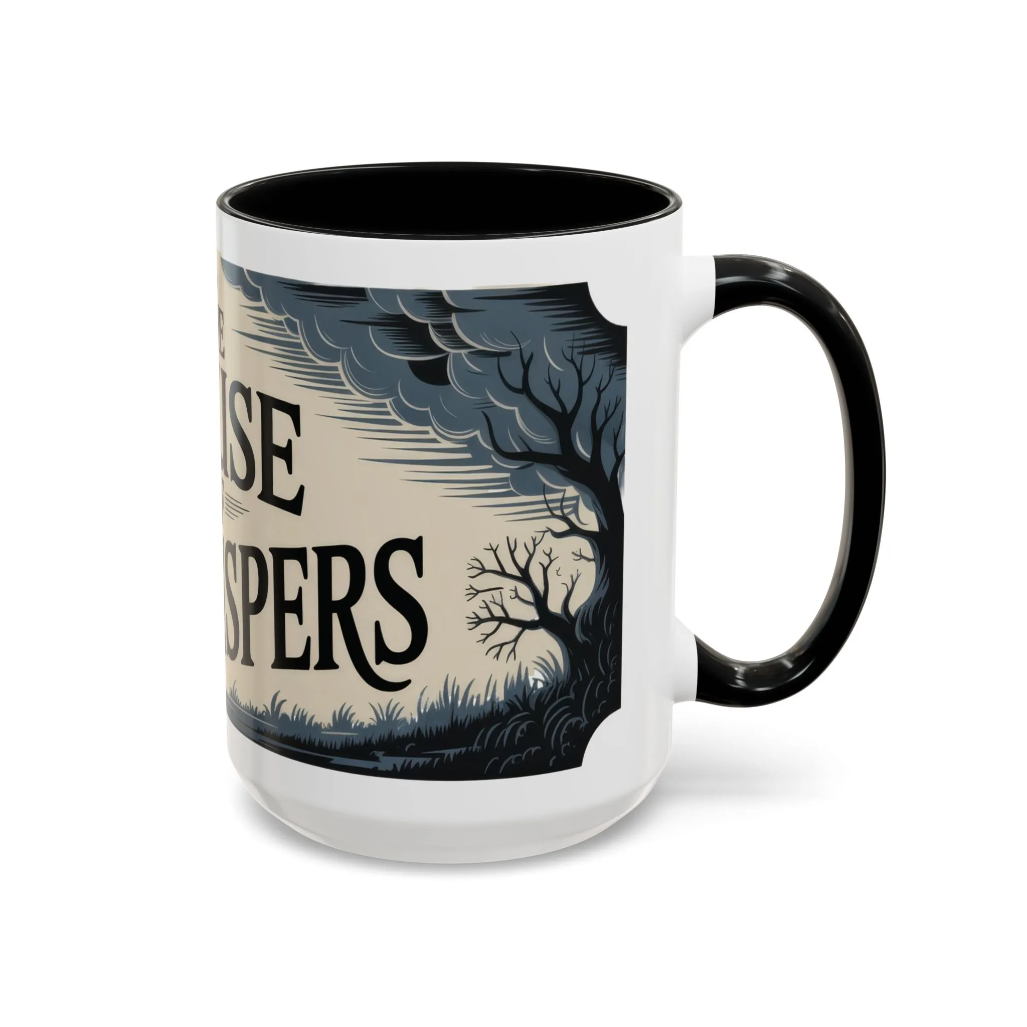 The House of Whispers Mug, Haunted Mansion Gothic Coffee Cup, Spooky Halloween Gift for Horror Lovers, Accent Coffee Mug (11, 15oz) - Image 2