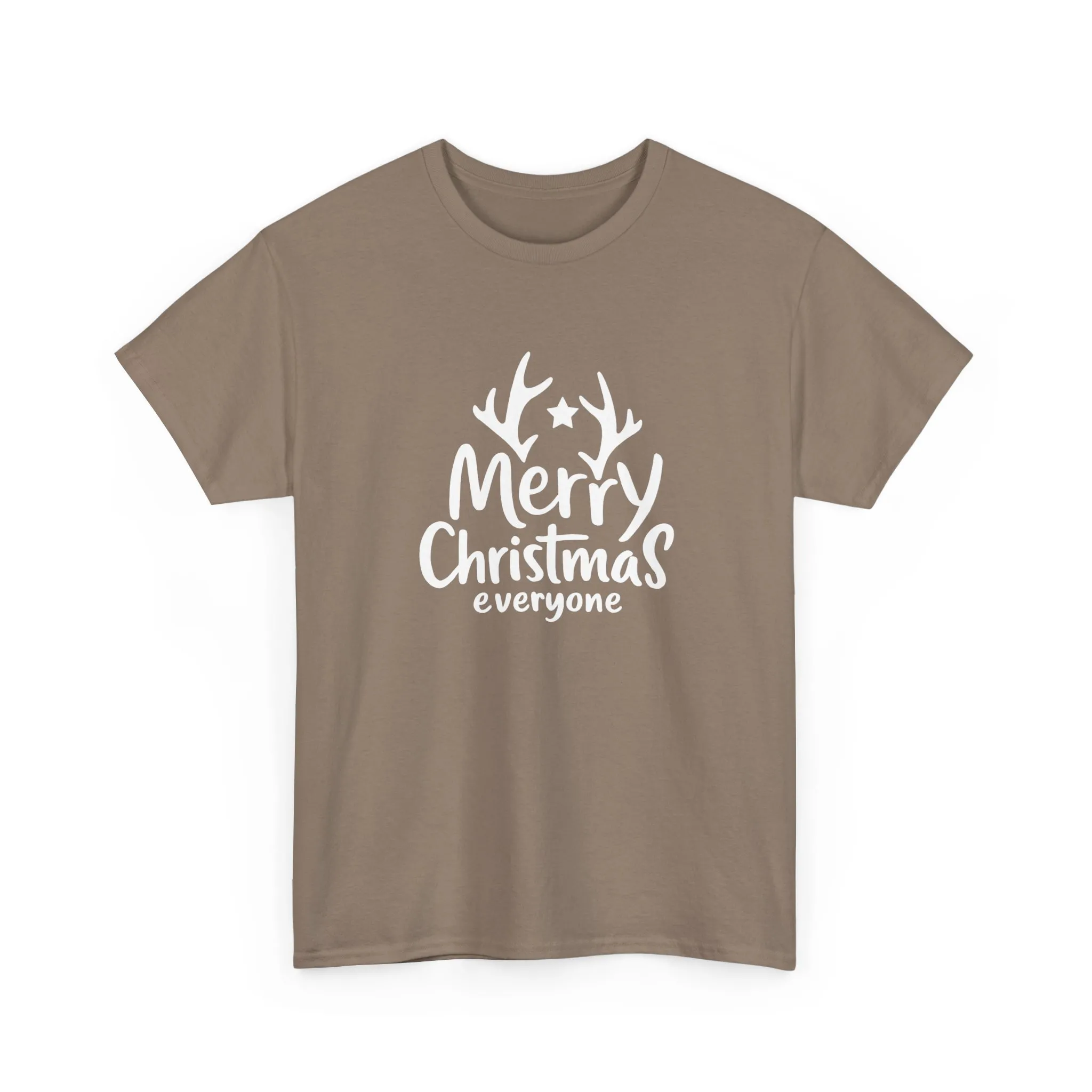 Merry Christmas Everyone Men's T-Shirt, Classic Holiday Tee, Simple Christmas Gift - Image 7