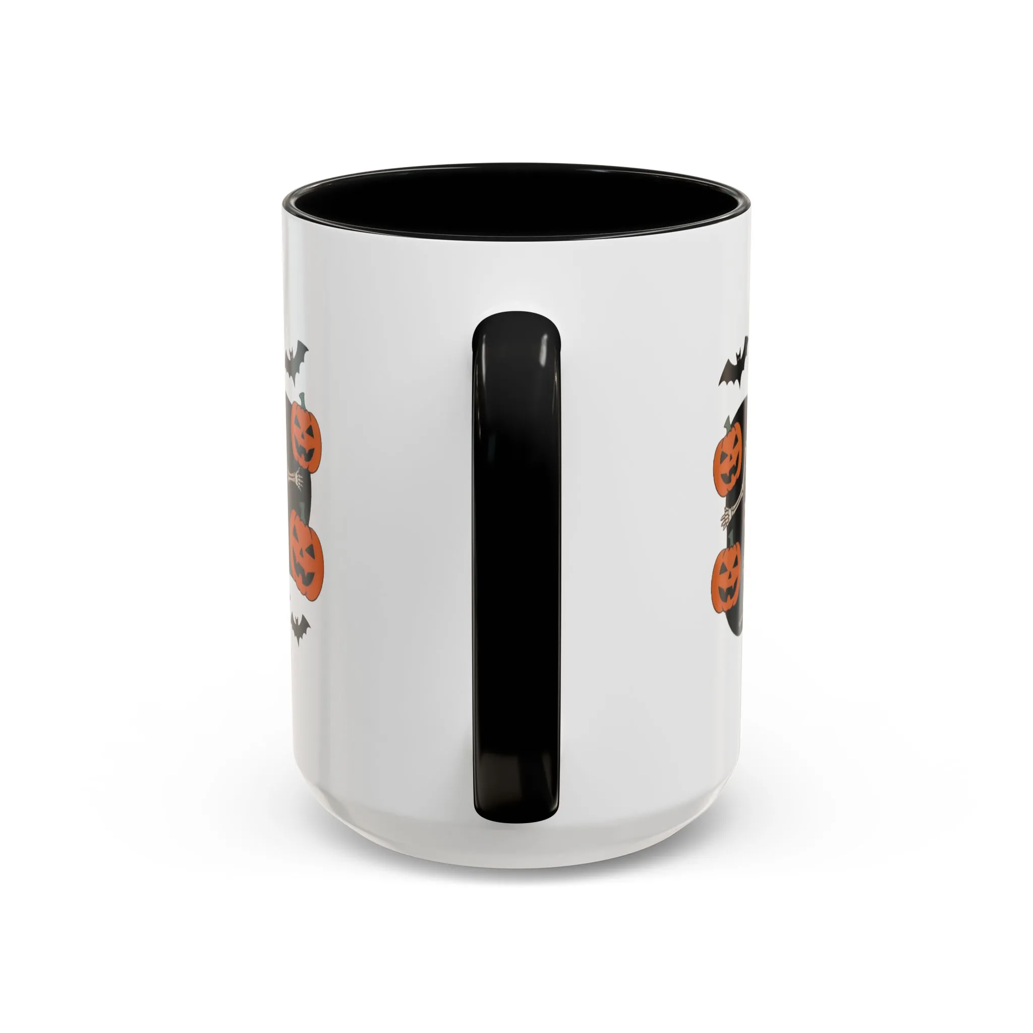 Dancing Skeletons Halloween Mug, Funny Spooky Pumpkin Coffee Cup, Cute Skeleton Dance Mug, Festive Fall Gift, Accent Coffee Mug (11, 15oz) - Image 14