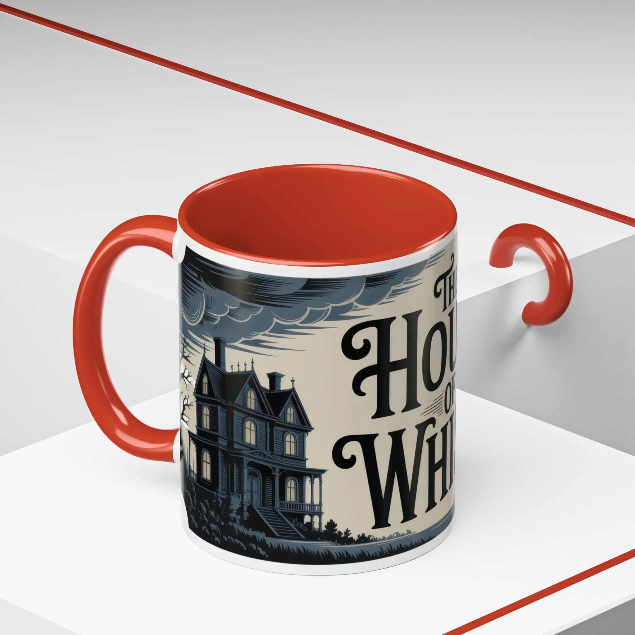 The House of Whispers Mug, Haunted Mansion Gothic Coffee Cup, Spooky Halloween Gift for Horror Lovers, Accent Coffee Mug (11, 15oz) - Image 20