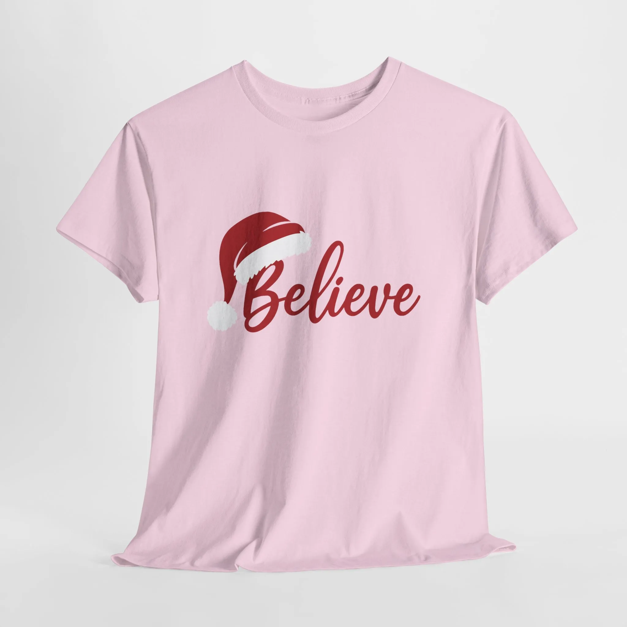 Believe Christmas Women's Shirt, Minimalist Holiday Tee - Image 22